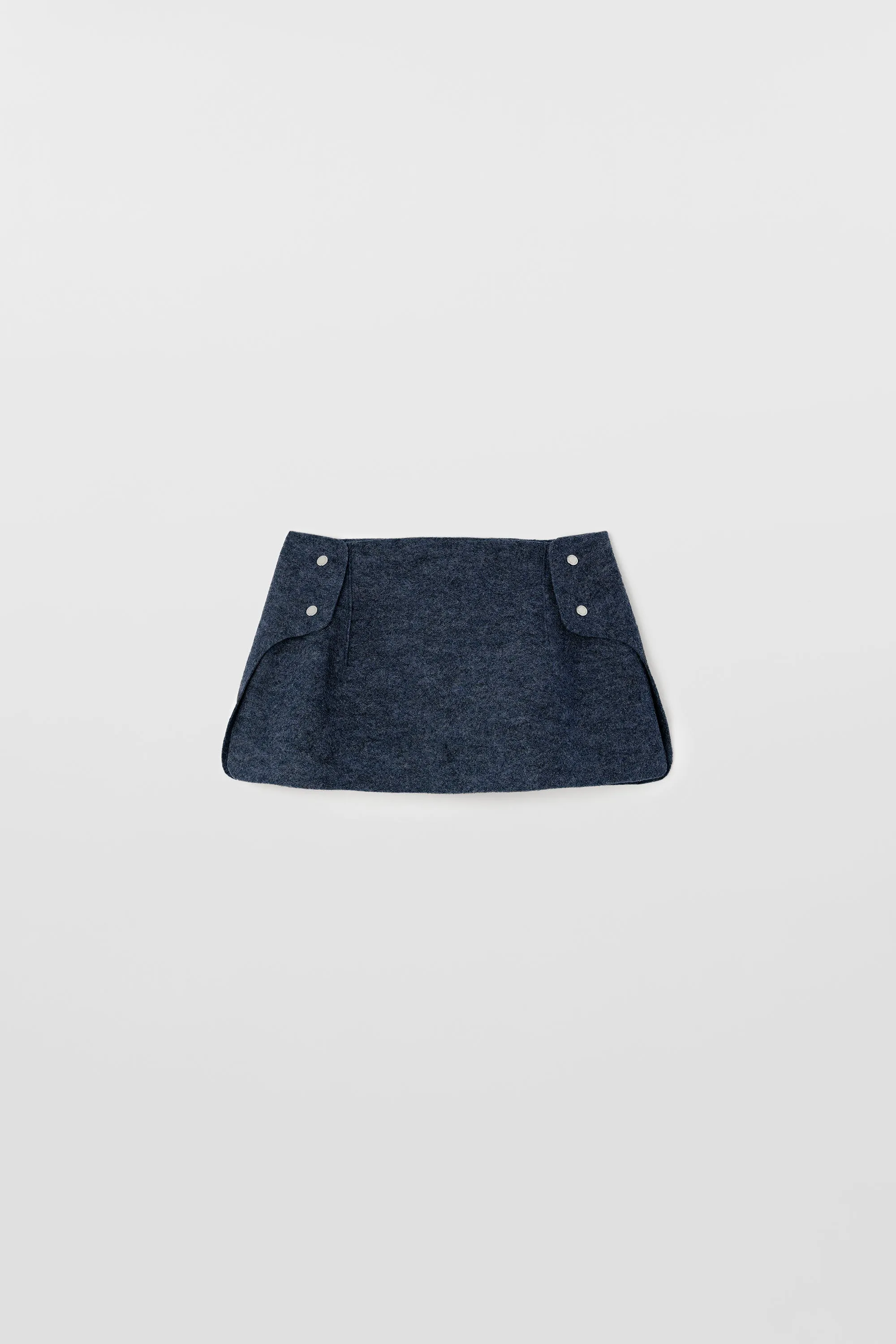 ARMATURA SKIRT / navy sold by Sunnei product image thumbnail 3