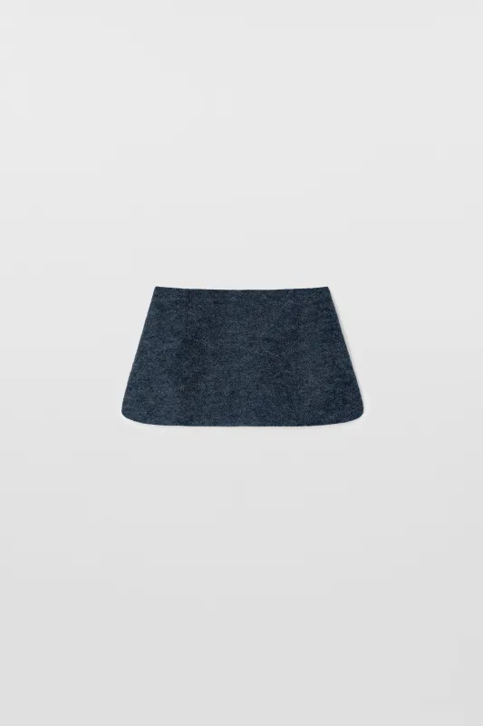 ARMATURA SKIRT / navy made by Sunnei