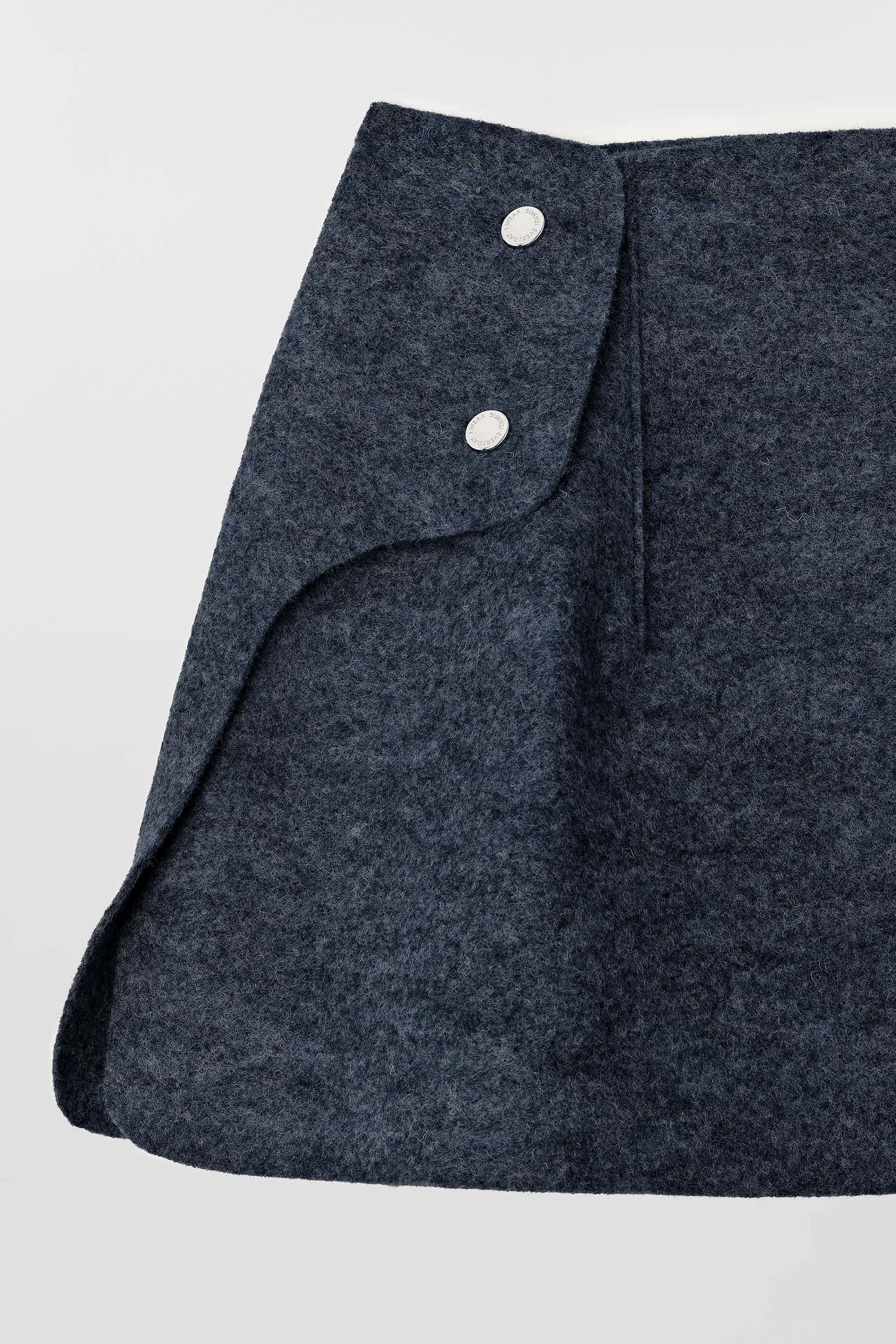 ARMATURA SKIRT / navy sold by Sunnei product image thumbnail 2