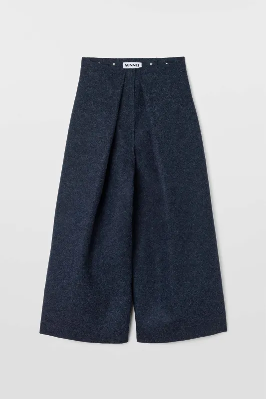 ARMATURA CHOLO PANTS / navy sold by Sunnei