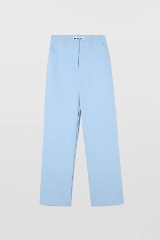 LOOSE FIT PANTS / azure sold by Sunnei