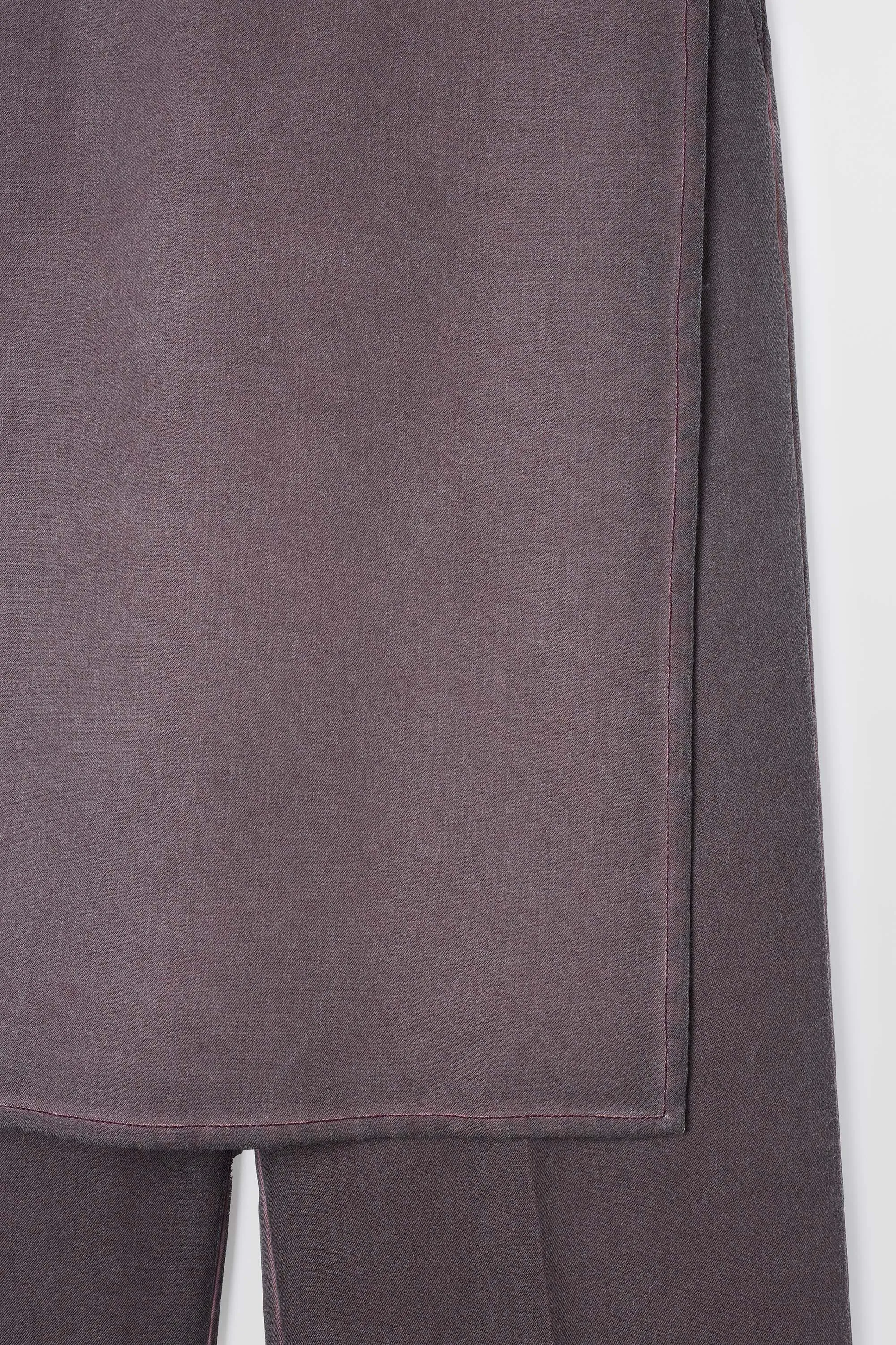 LONG PANTA SKIRT / plum sold by Sunnei product image thumbnail 2