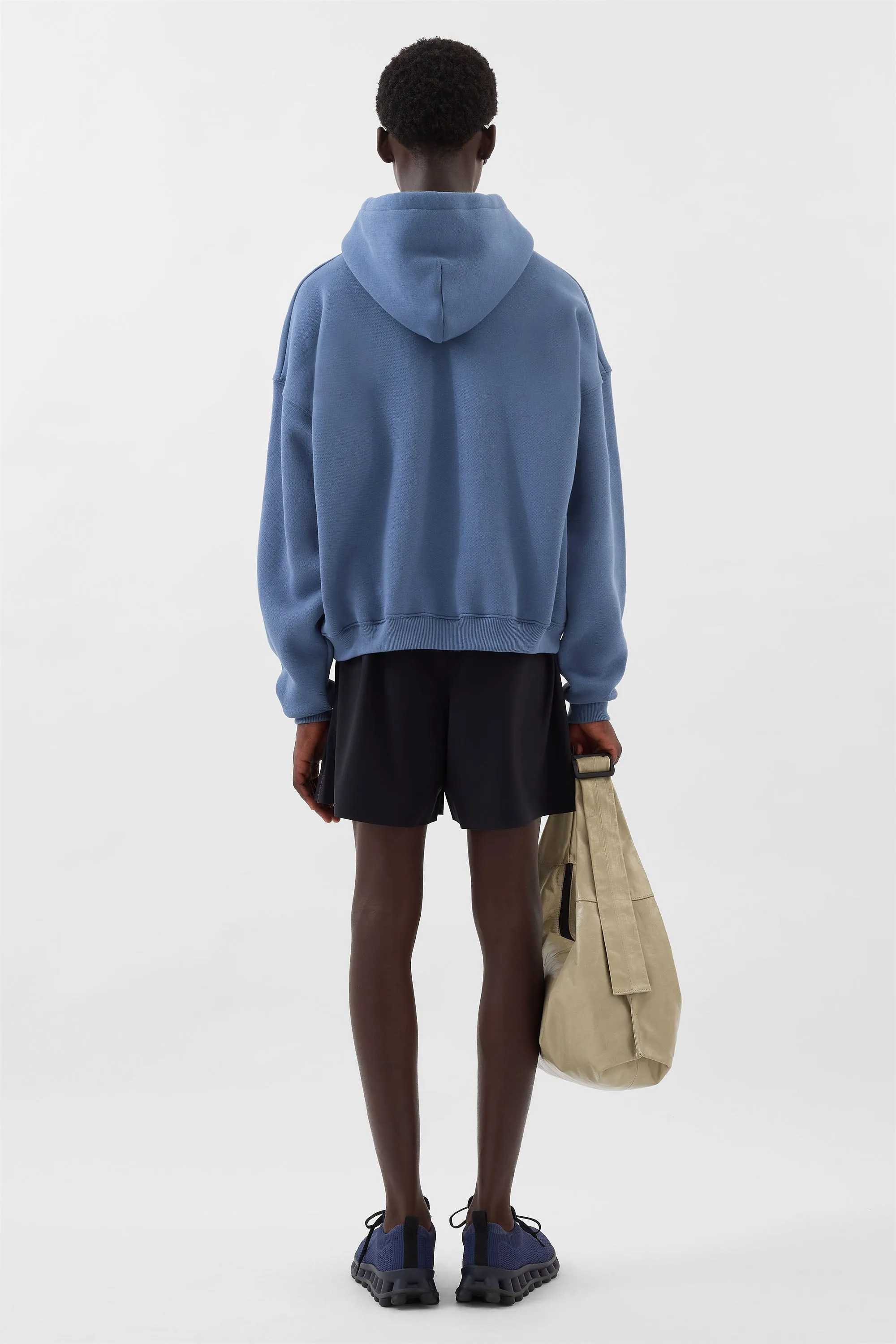 DOUBLE HOODIE / blue horizon sold by Sunnei product image thumbnail 5