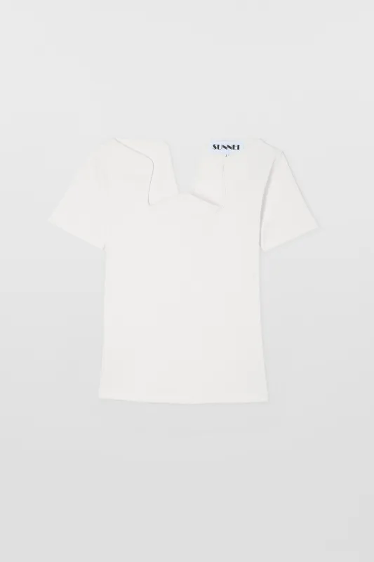 STAR T-SHIRT / off white sold by Sunnei