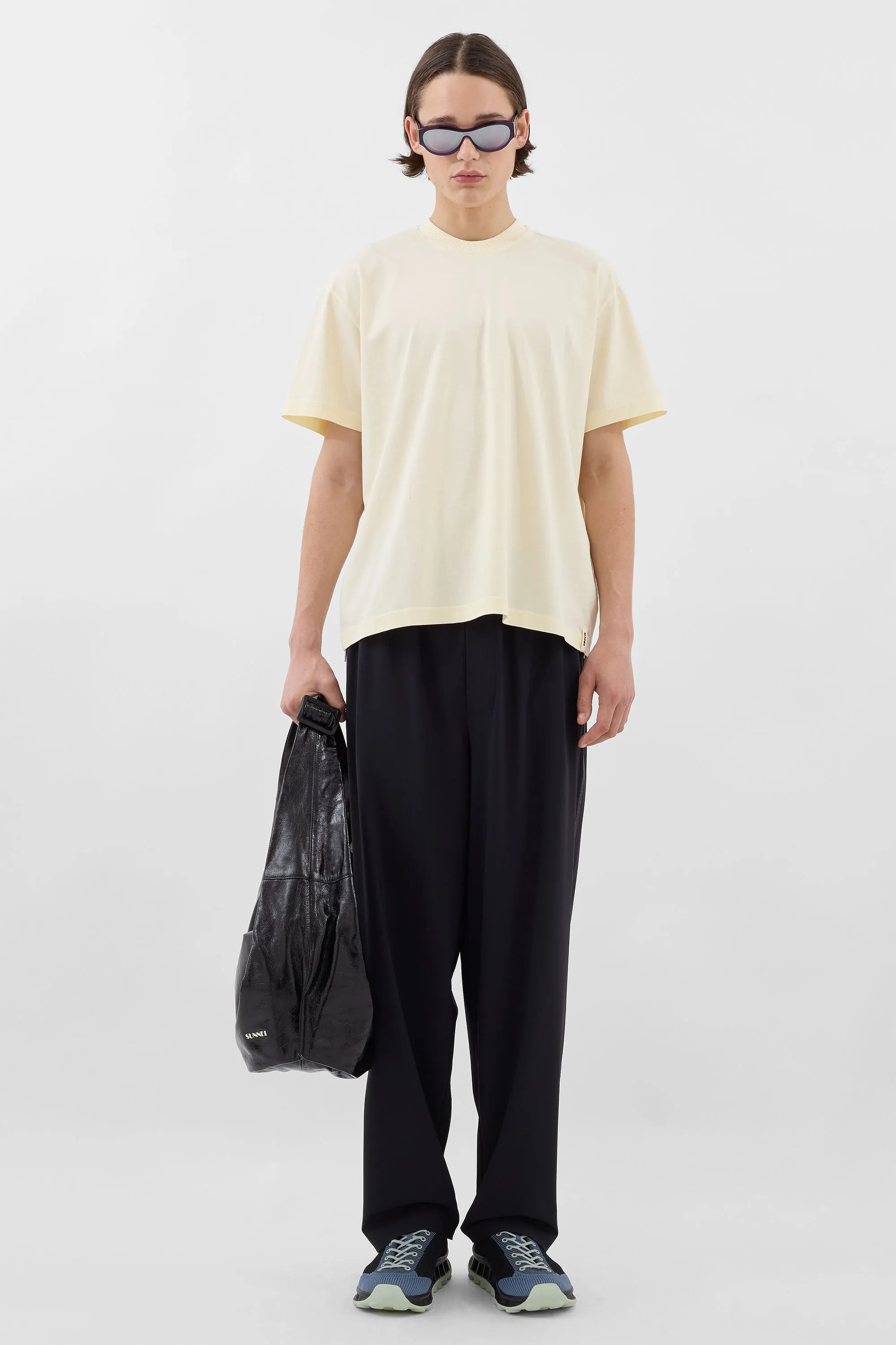 EVERYDAY CLASSIC T-SHIRT / cream sold by Sunnei product image thumbnail 5