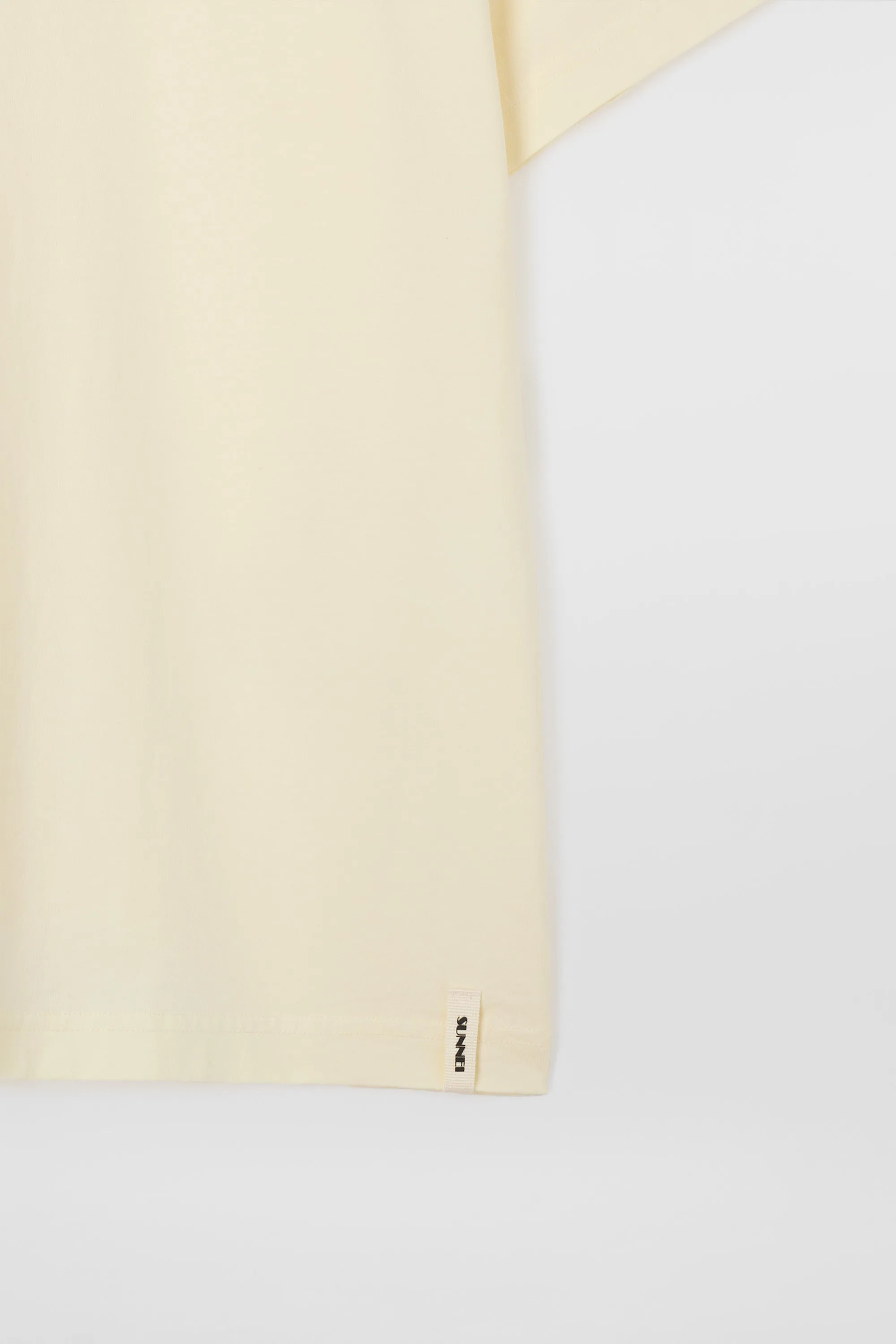 EVERYDAY CLASSIC T-SHIRT / cream sold by Sunnei product image thumbnail 2