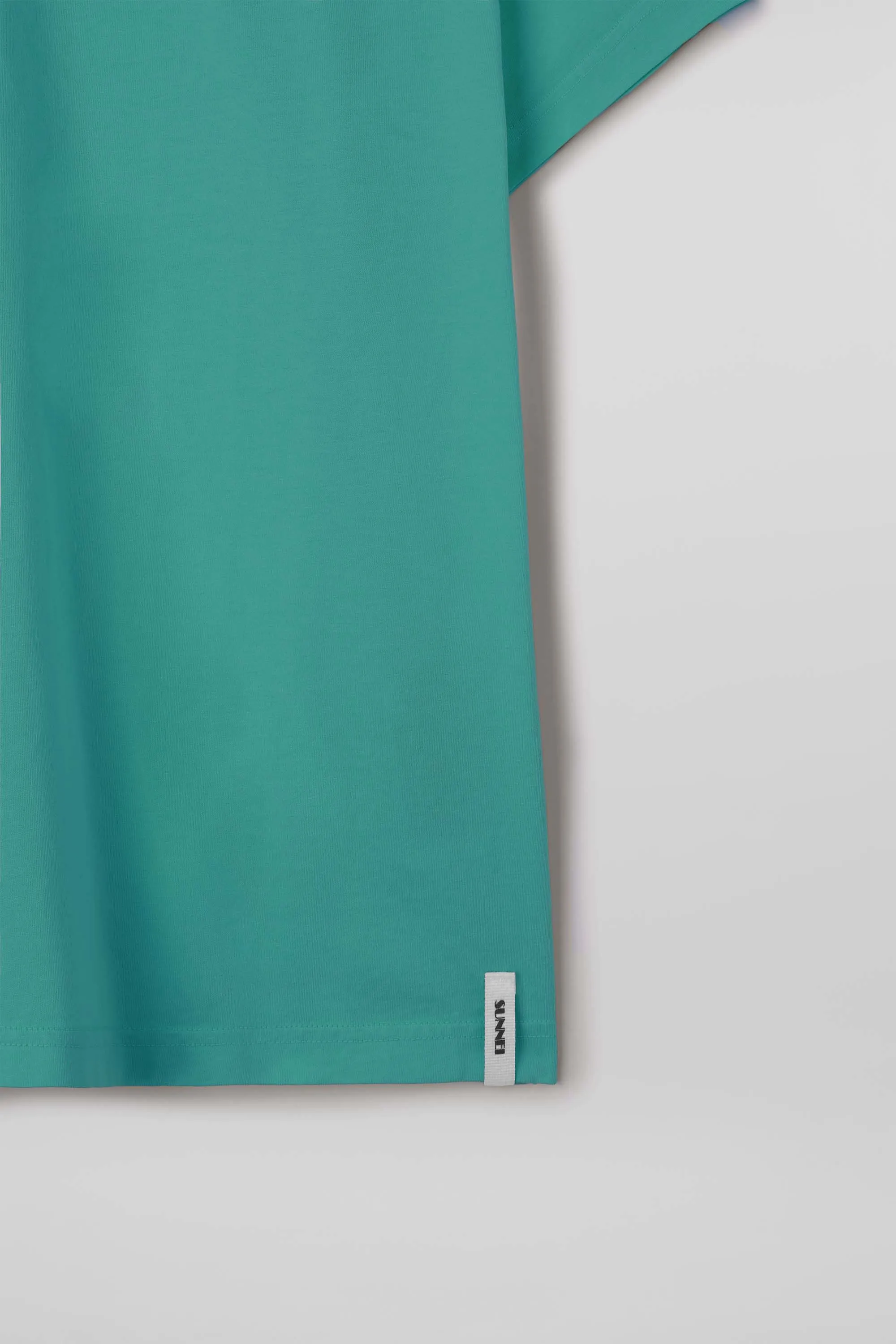 EVERYDAY CLASSIC T-SHIRT / emerald green sold by Sunnei product image thumbnail 2