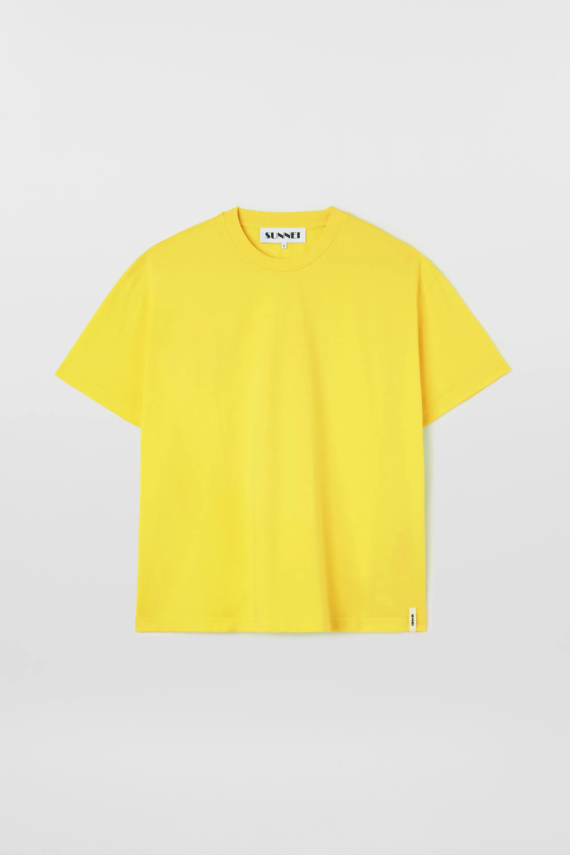 EVERYDAY CLASSIC T-SHIRT / yellow sold by Sunnei