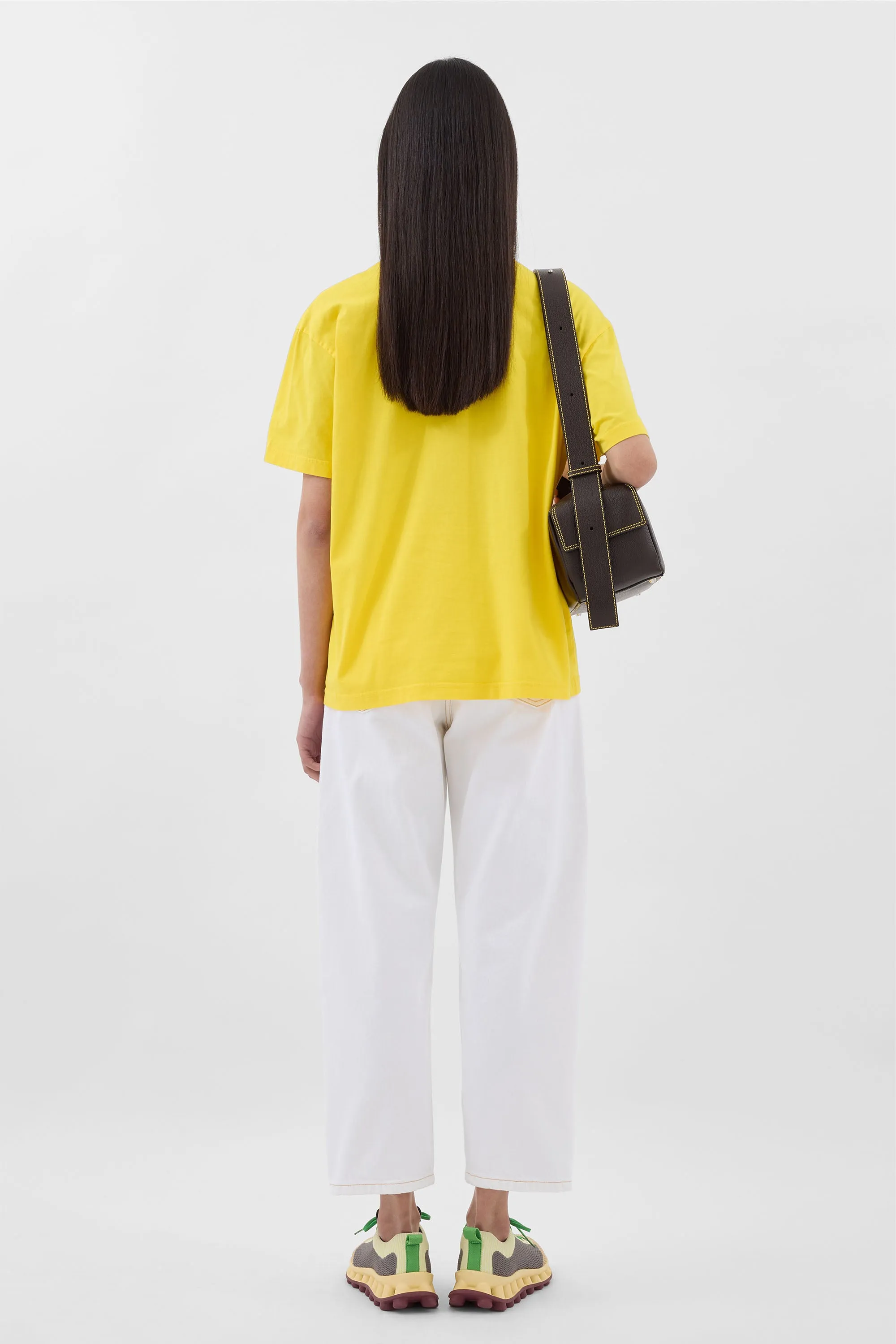 EVERYDAY CLASSIC T-SHIRT / yellow sold by Sunnei product image thumbnail 5