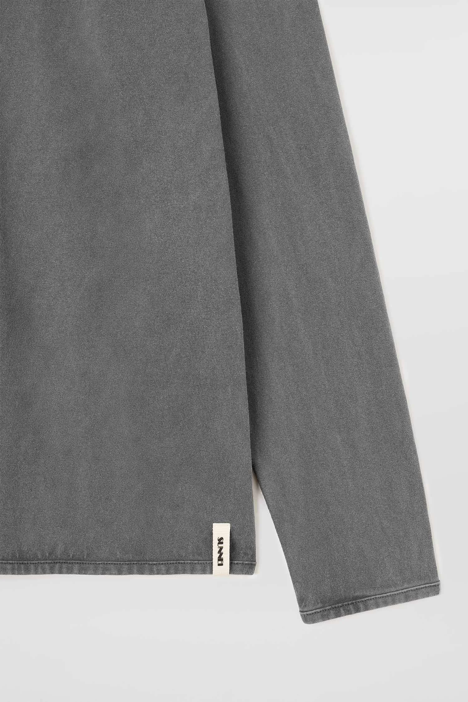 EVERYDAY CLASSIC LONGSLEEVE T-SHIRT / anthracite sold by Sunnei product image thumbnail 2