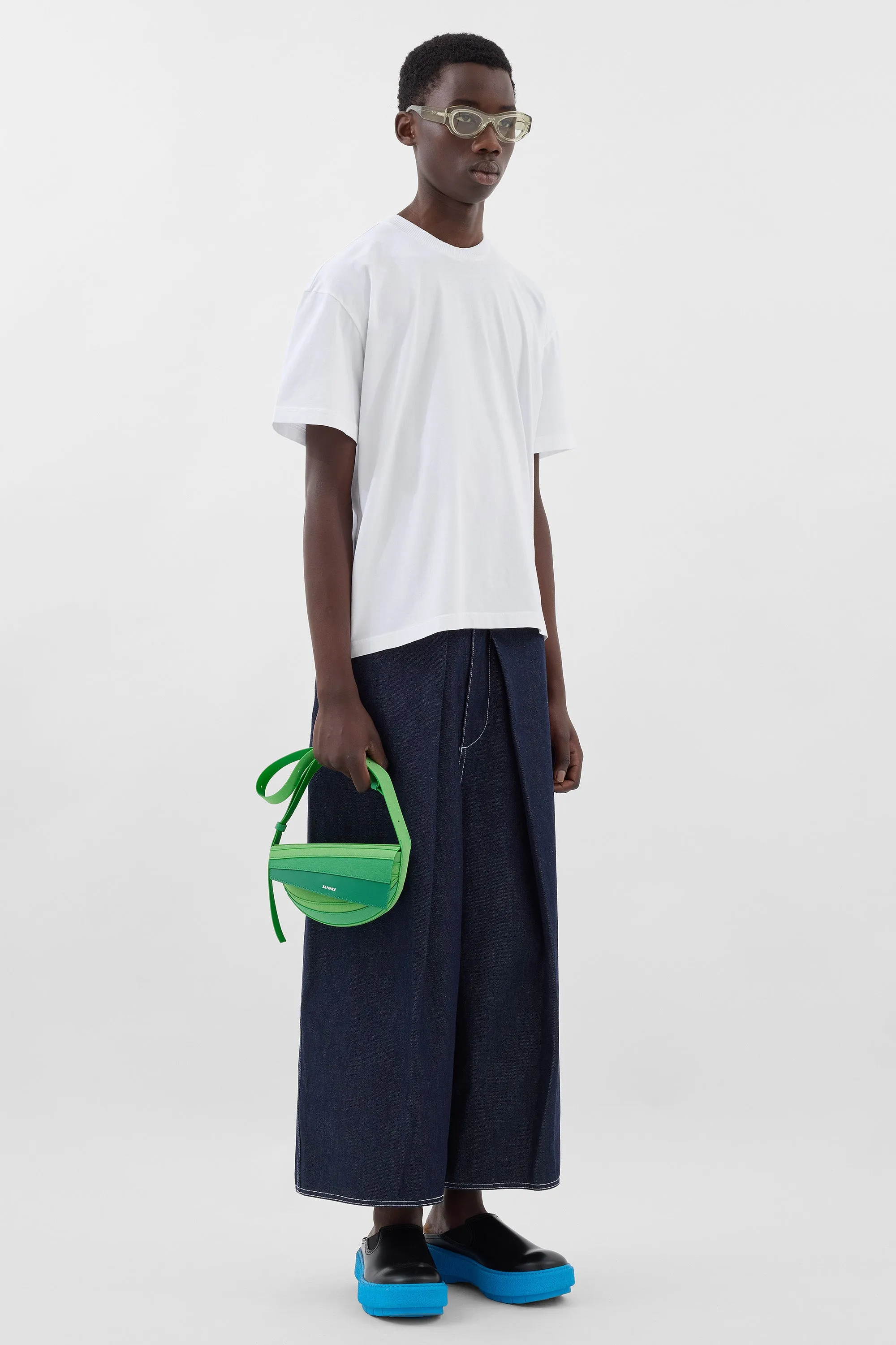 EVERYDAY CLASSIC T-SHIRT / white sold by Sunnei product image thumbnail 3