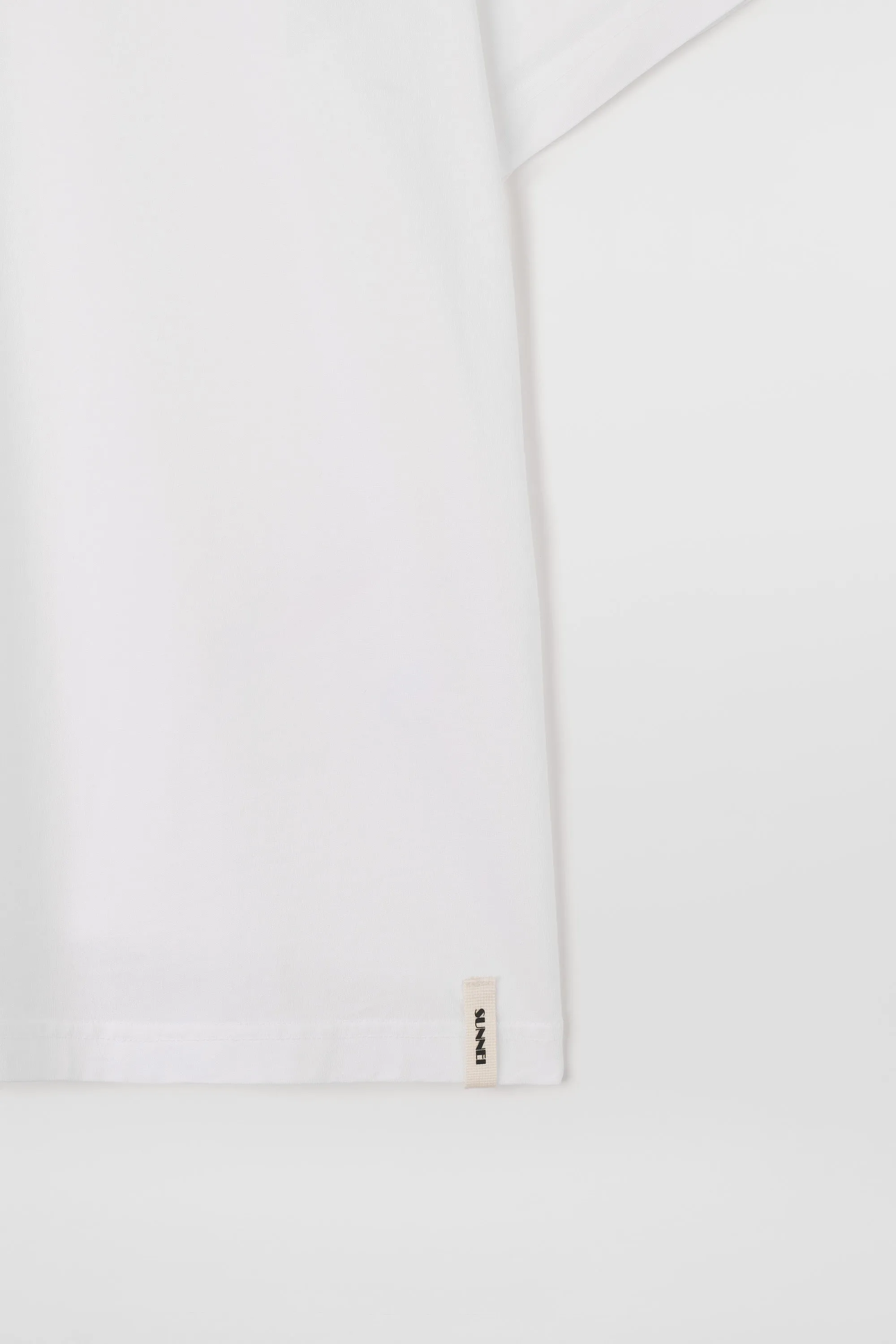 EVERYDAY CLASSIC T-SHIRT / white sold by Sunnei product image thumbnail 2