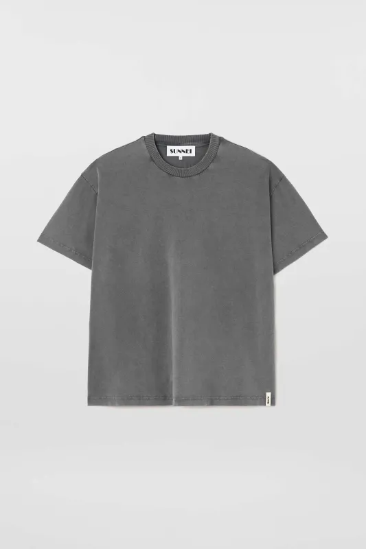 EVERYDAY CLASSIC T-SHIRT / anthracite sold by Sunnei