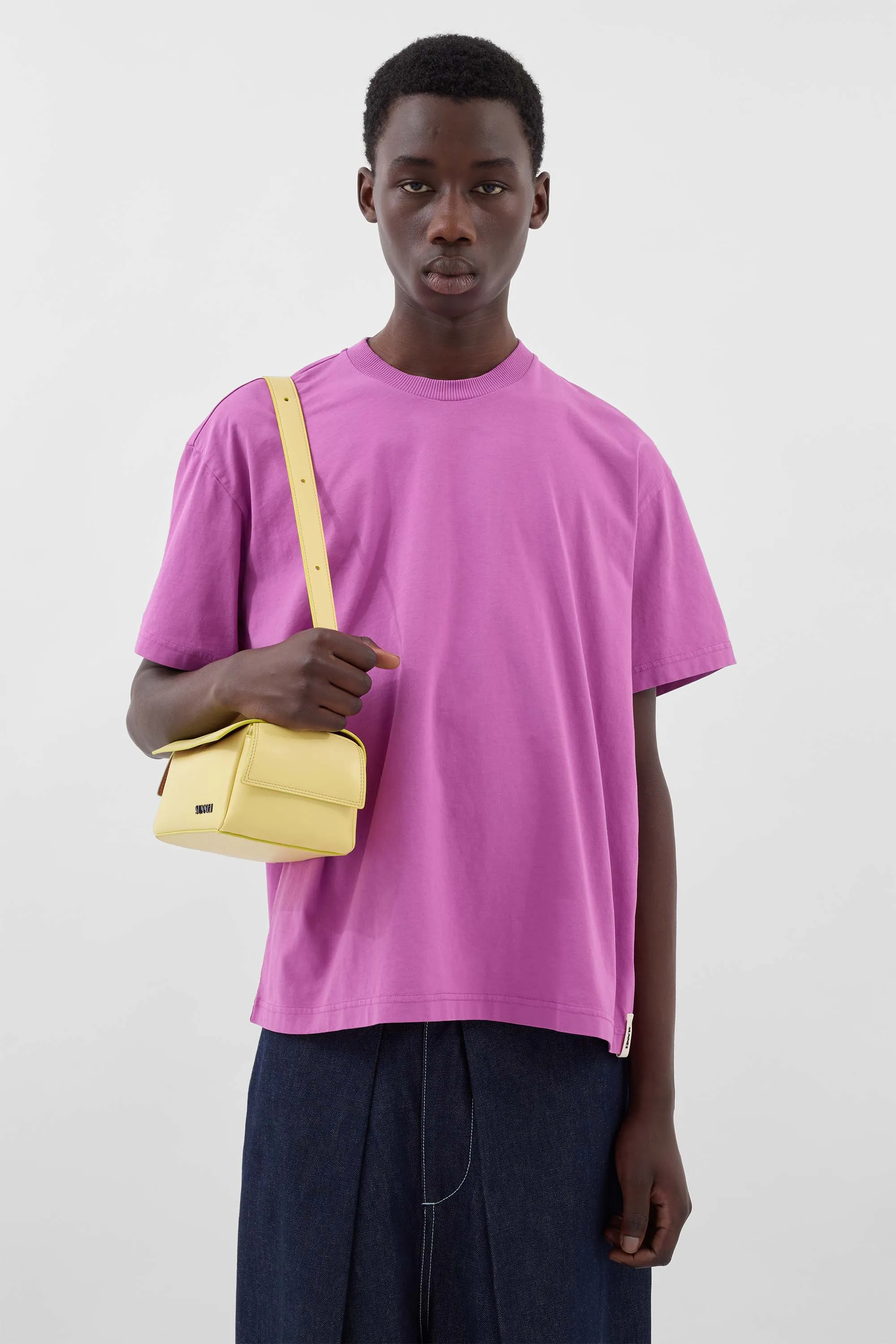 EVERYDAY CLASSIC T-SHIRT / rosebud sold by Sunnei product image thumbnail 4