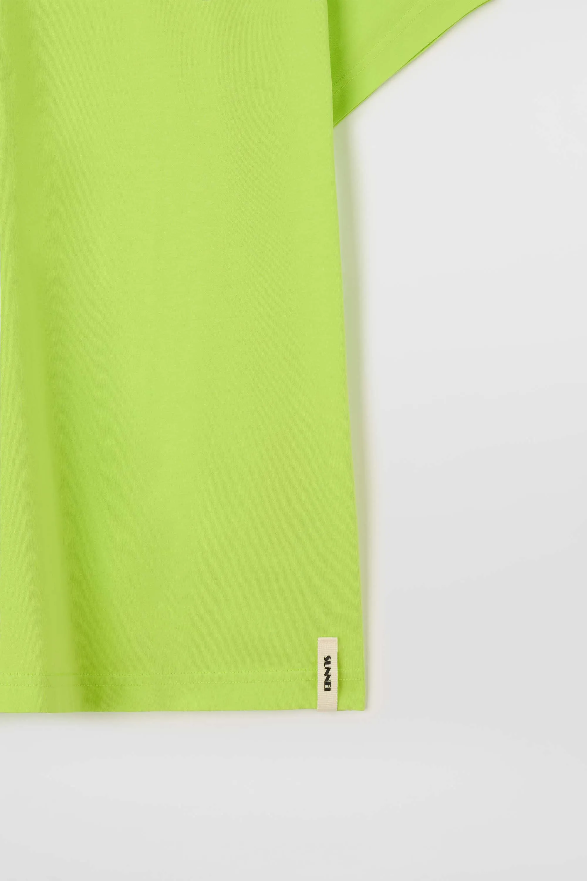EVERYDAY CLASSIC T-SHIRT / acid lime sold by Sunnei product image thumbnail 2