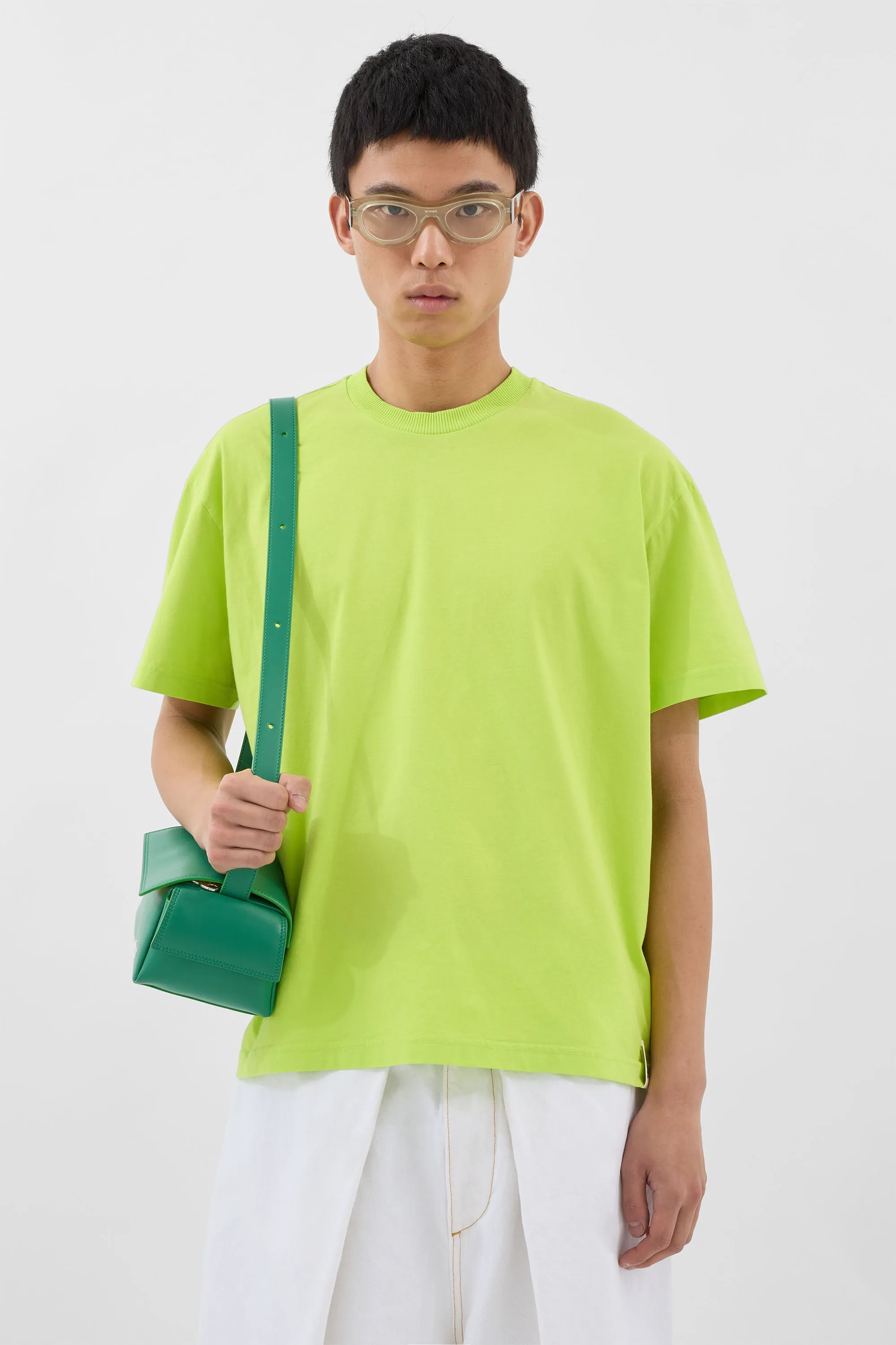 EVERYDAY CLASSIC T-SHIRT / acid lime sold by Sunnei product image thumbnail 3