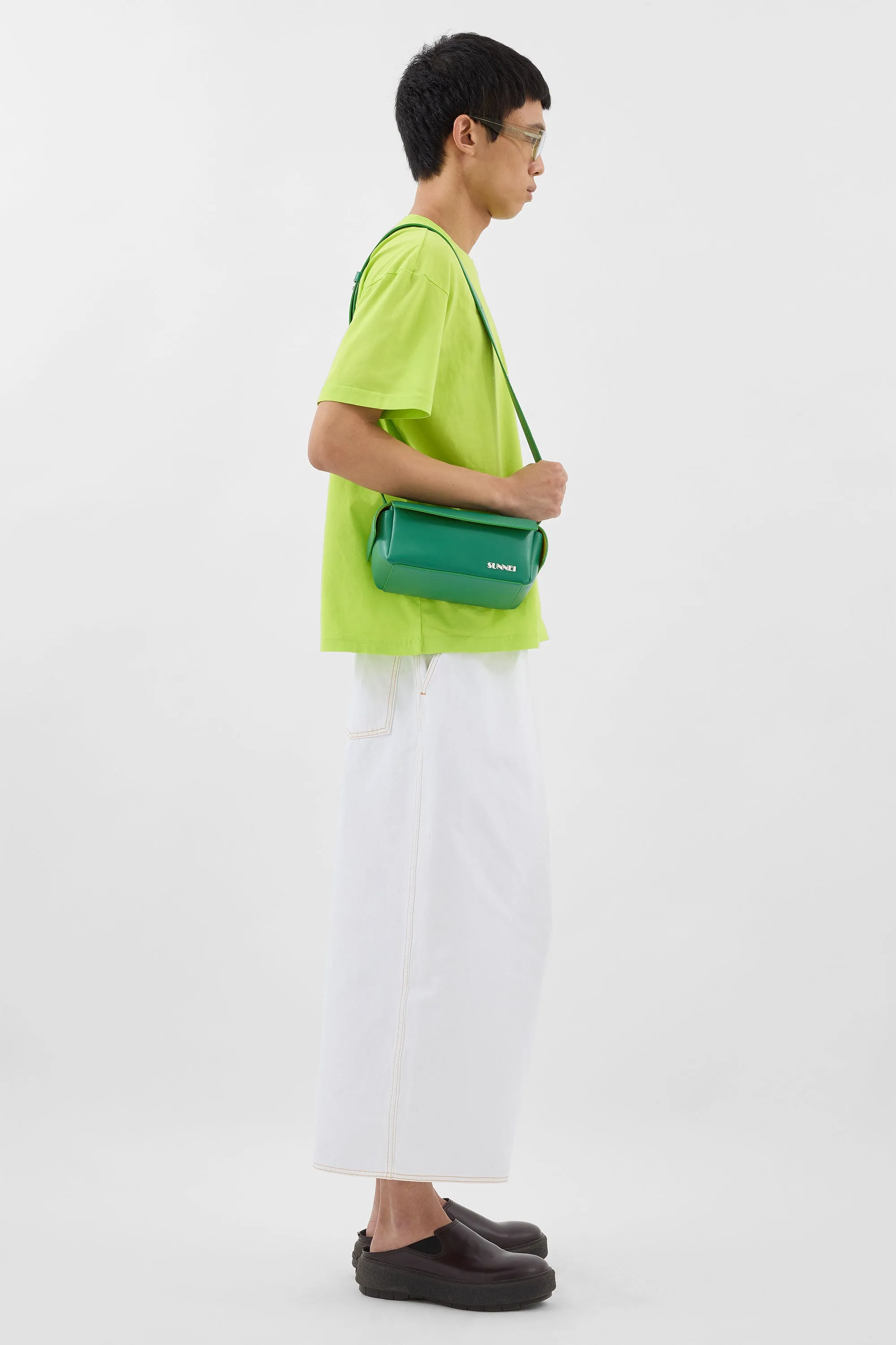 EVERYDAY CLASSIC T-SHIRT / acid lime sold by Sunnei product image thumbnail 5