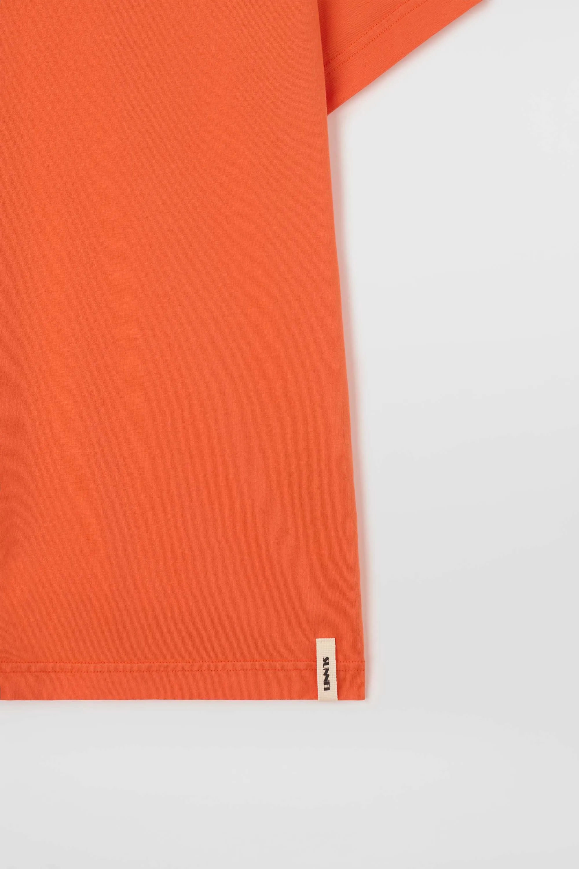EVERYDAY CLASSIC T-SHIRT / bright orange sold by Sunnei product image thumbnail 2