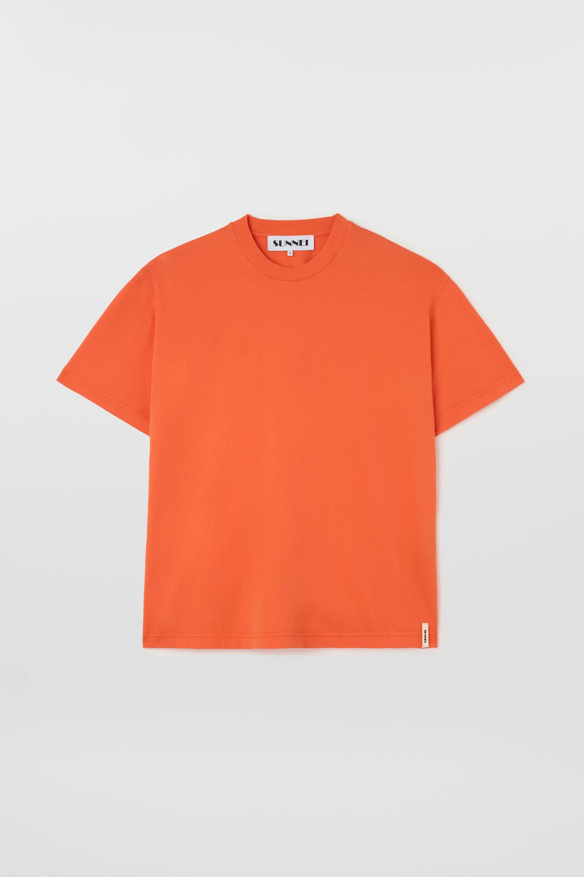 EVERYDAY CLASSIC T-SHIRT / bright orange sold by Sunnei