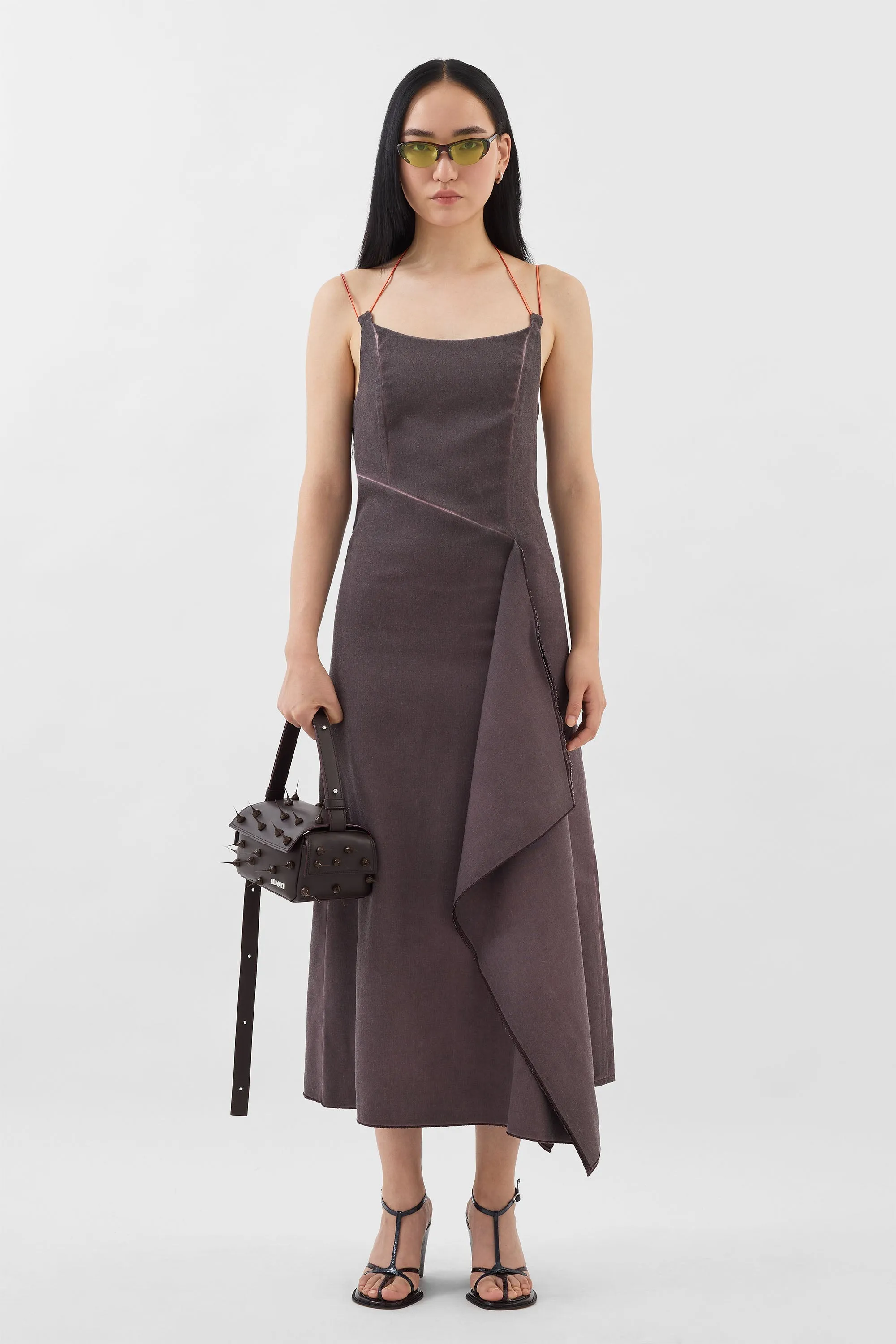 SPIKY SMALL LABAULETTO BAG / mud sold by Sunnei product image thumbnail 3