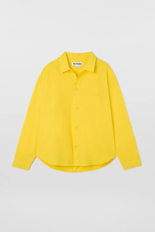 EVERYDAY OVER SHIRT / yellow sold by Sunnei