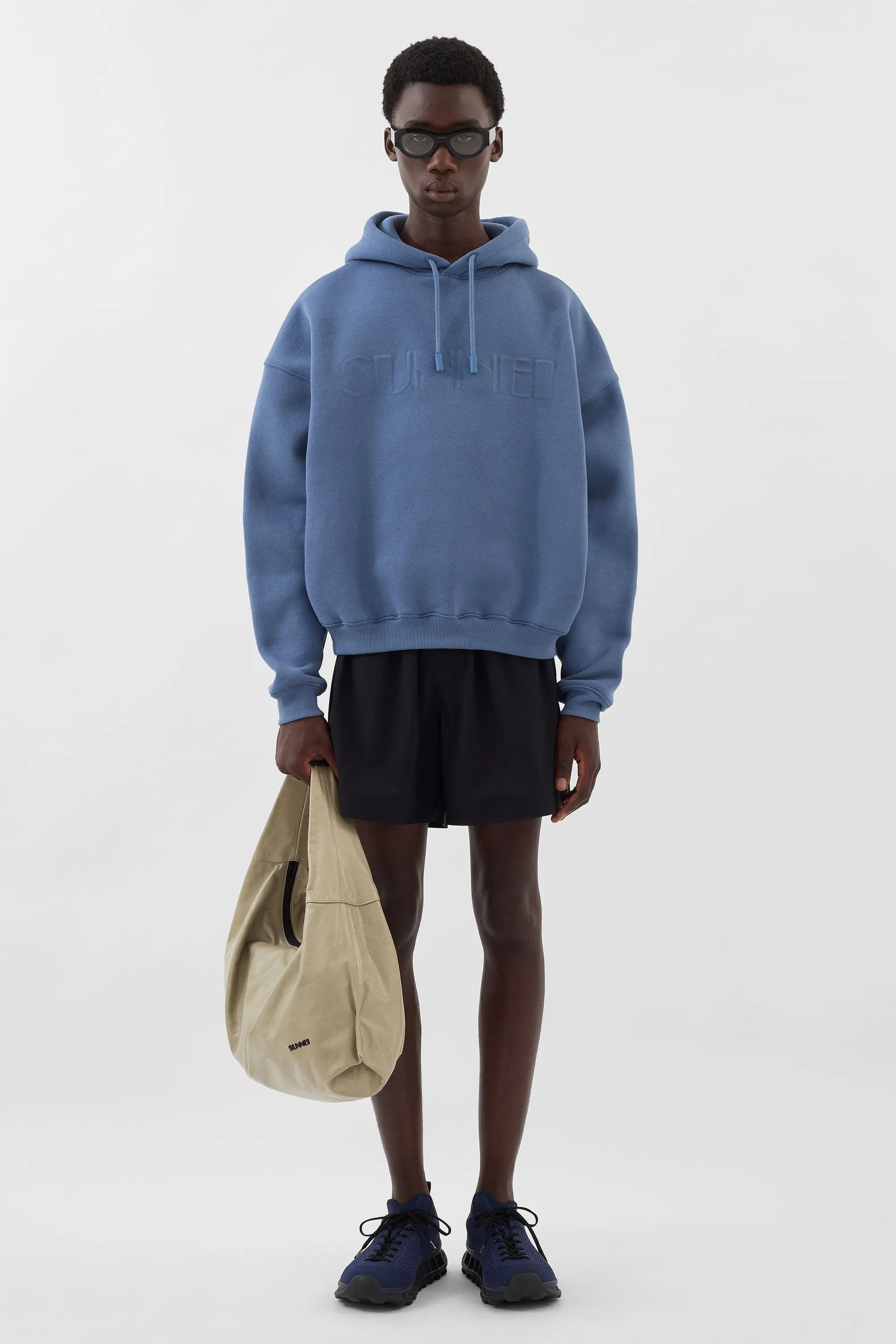 ELASTIC TECH SHORTS / black sold by Sunnei product image thumbnail 5