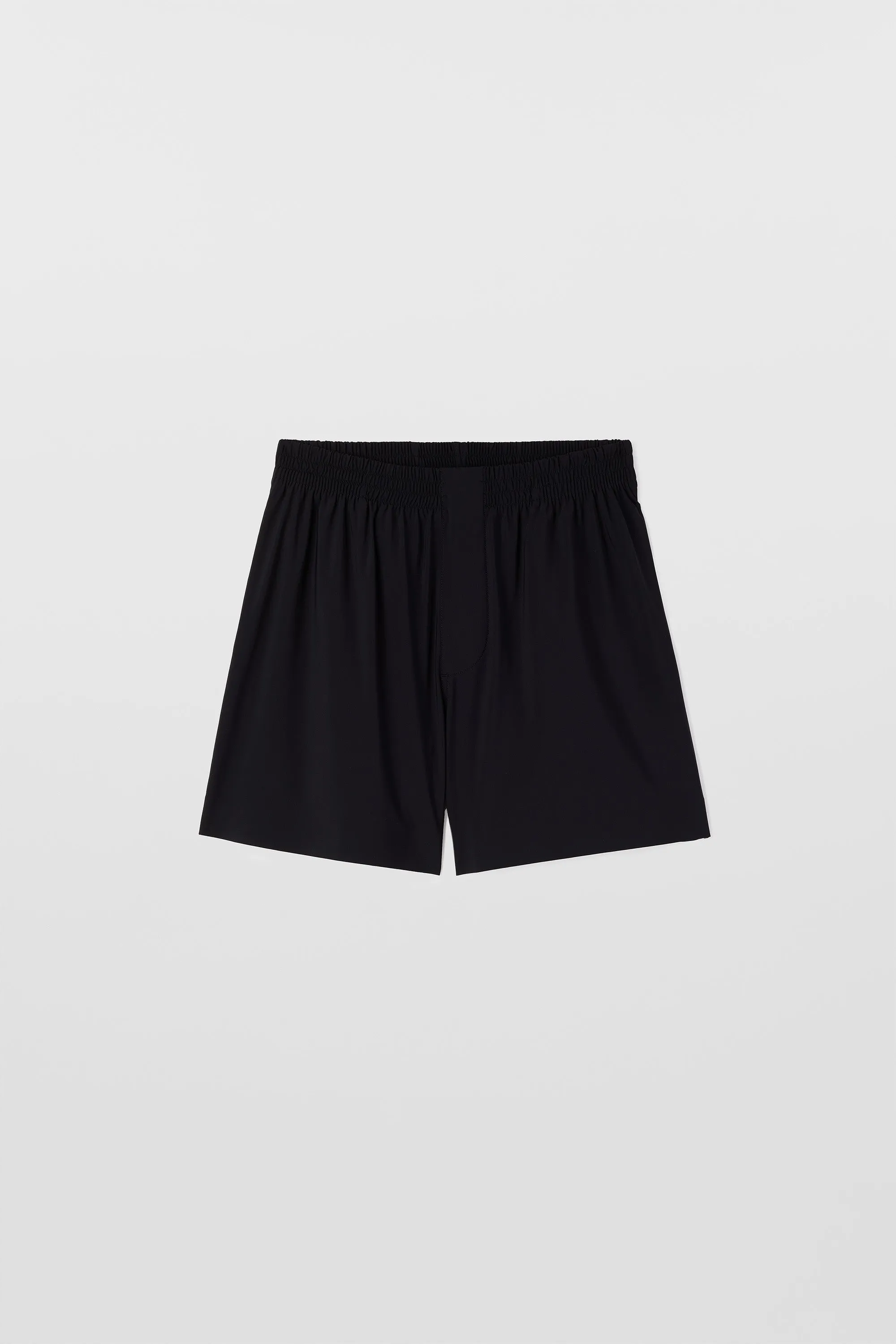 ELASTIC TECH SHORTS / black sold by Sunnei