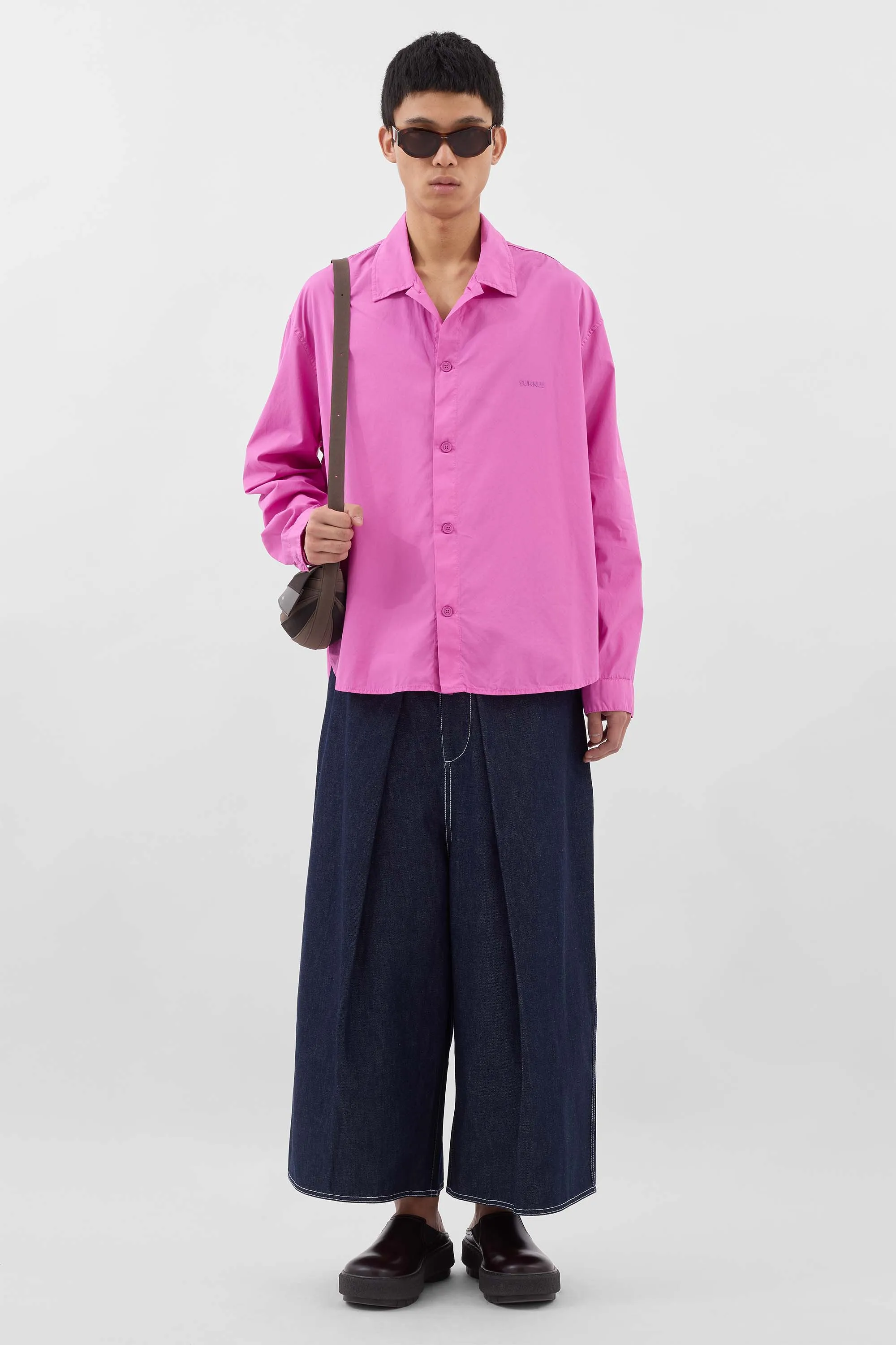 EVERYDAY OVER SHIRT / rosebud sold by Sunnei product image thumbnail 3