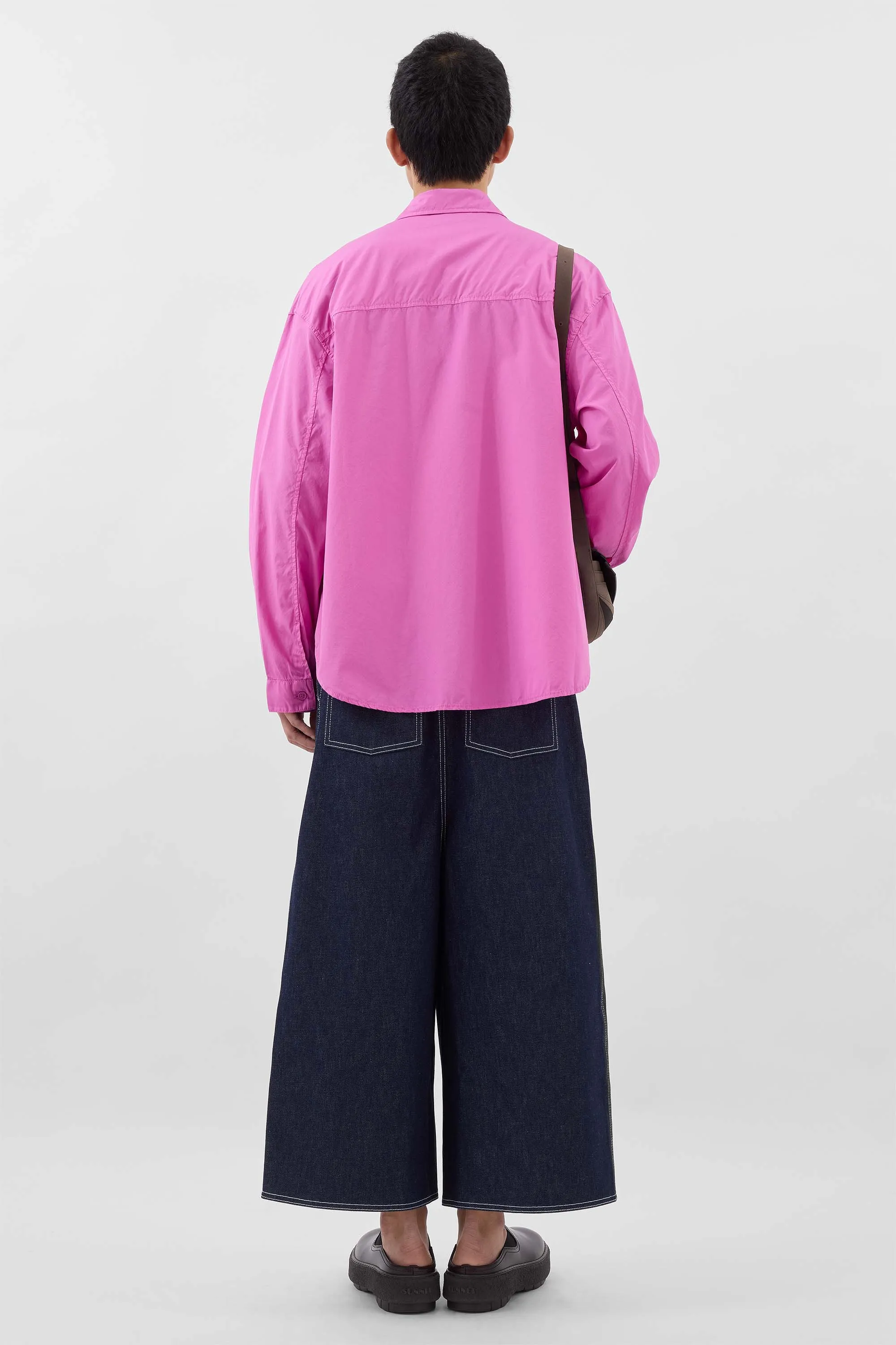 EVERYDAY OVER SHIRT / rosebud sold by Sunnei product image thumbnail 5