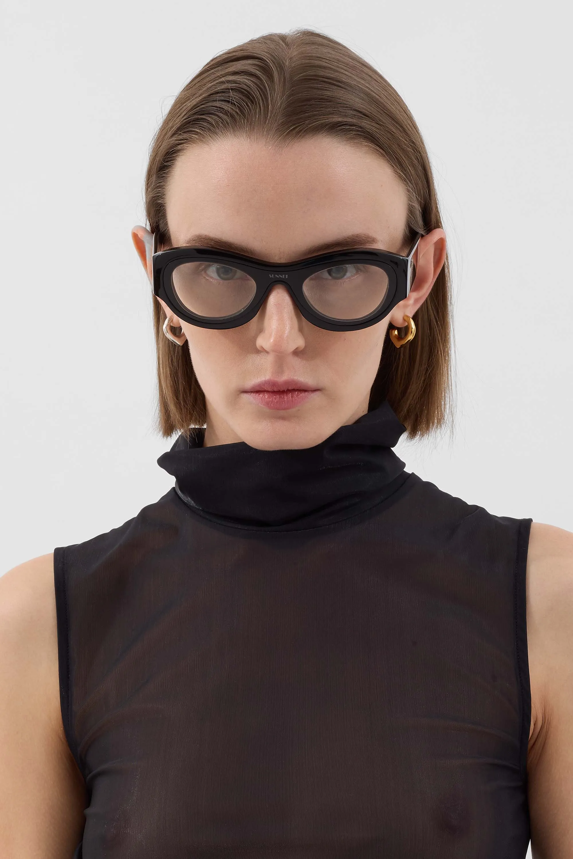 PROTOTIPO 5.1 SUNGLASSES / black photochromic sold by Sunnei product image thumbnail 4