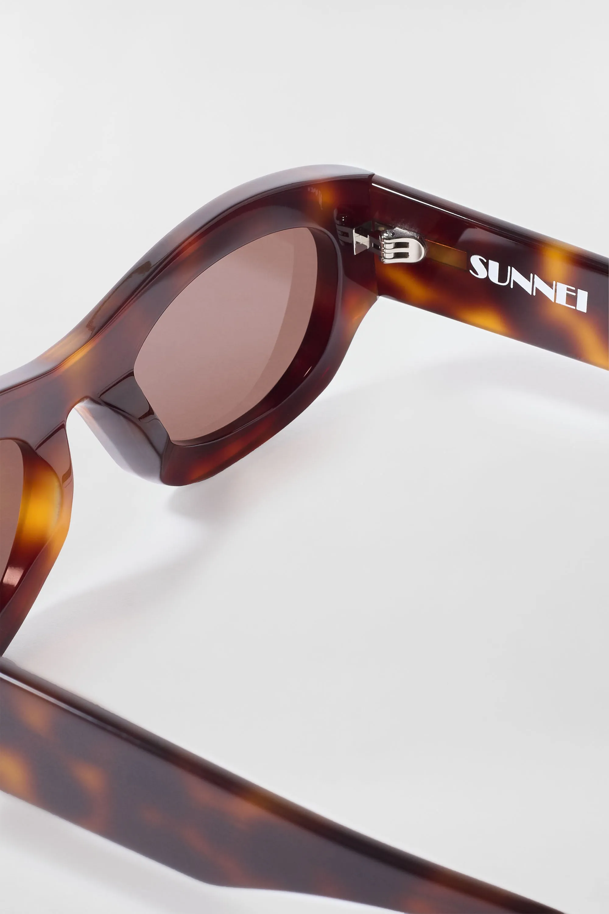 PROTOTIPO 5 SUNGLASSES / tortoise & dark brown sold by Sunnei product image thumbnail 3