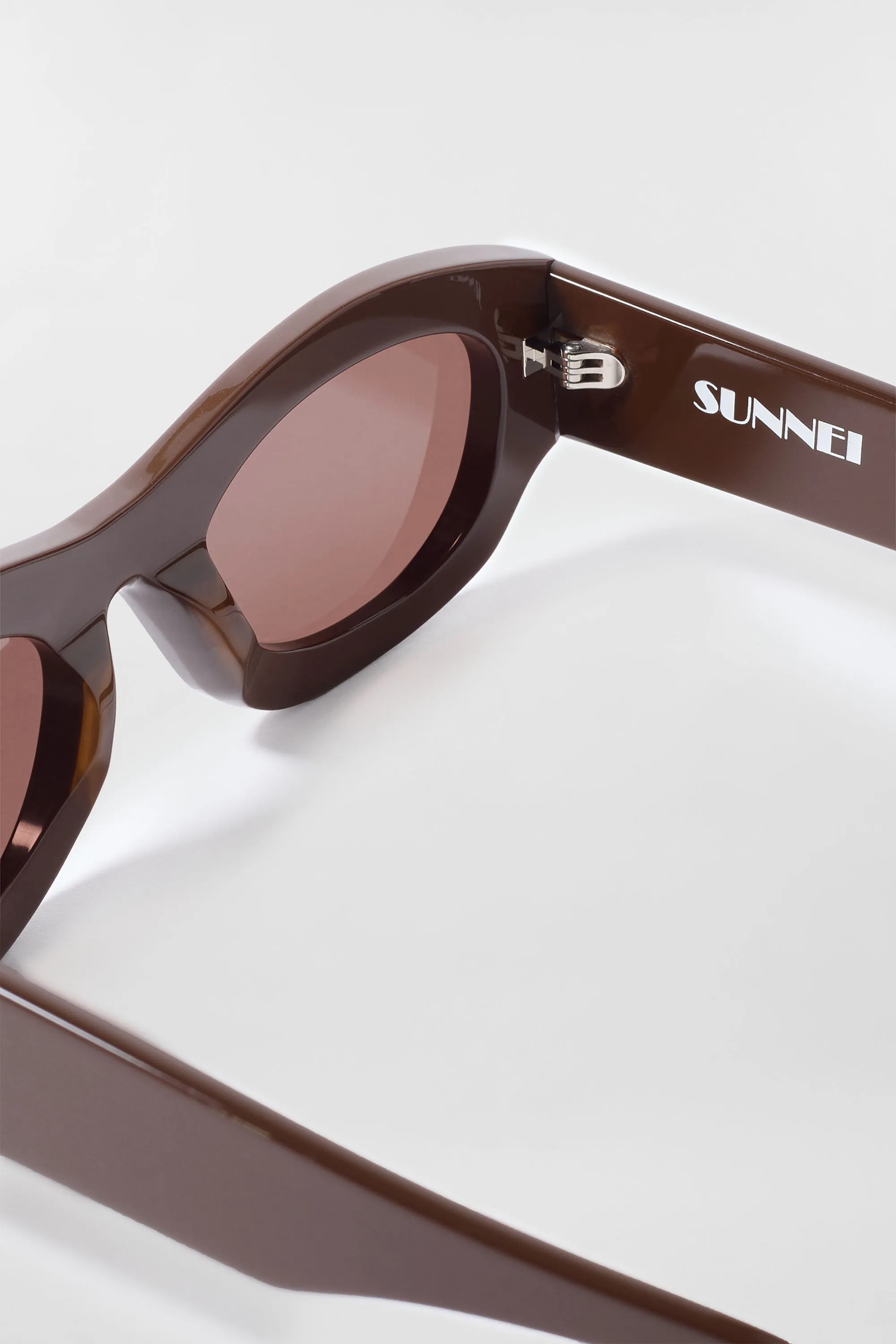 PROTOTIPO 5 SUNGLASSES / dark brown sold by Sunnei product image thumbnail 3