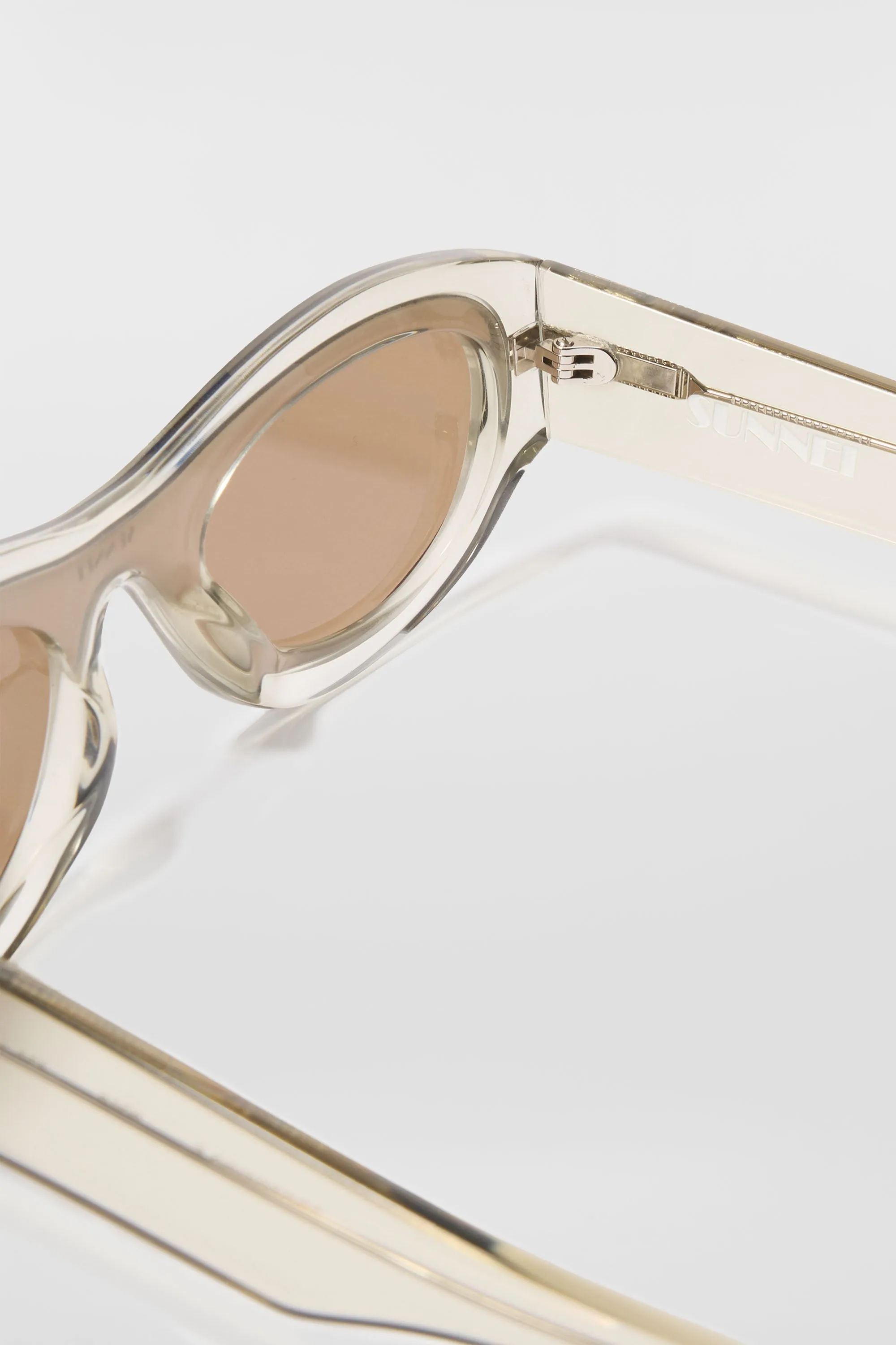 PROTOTIPO 5 SUNGLASSES / transparent grey & green sold by Sunnei product image thumbnail 3