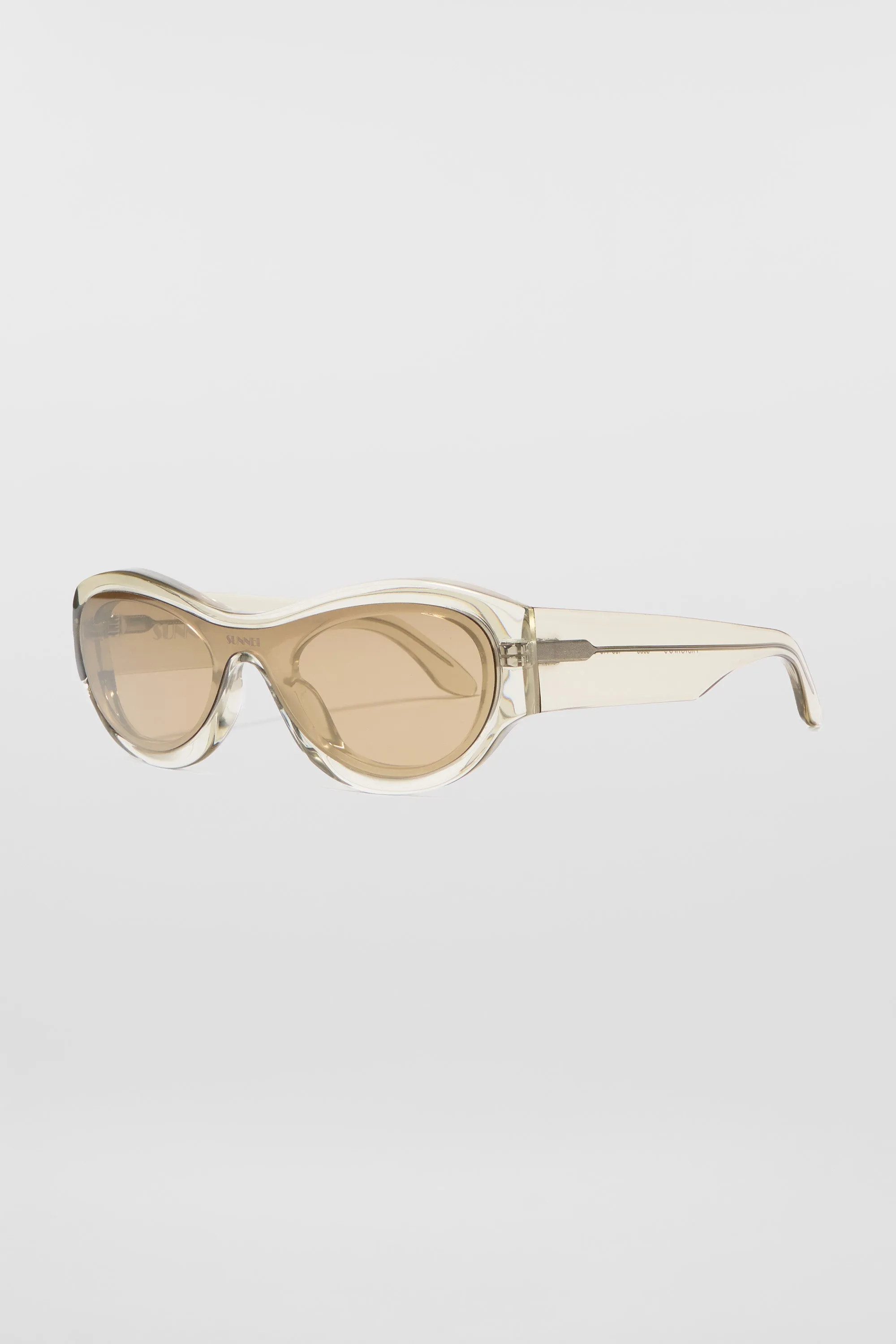 PROTOTIPO 5 SUNGLASSES / transparent grey & green sold by Sunnei product image thumbnail 2