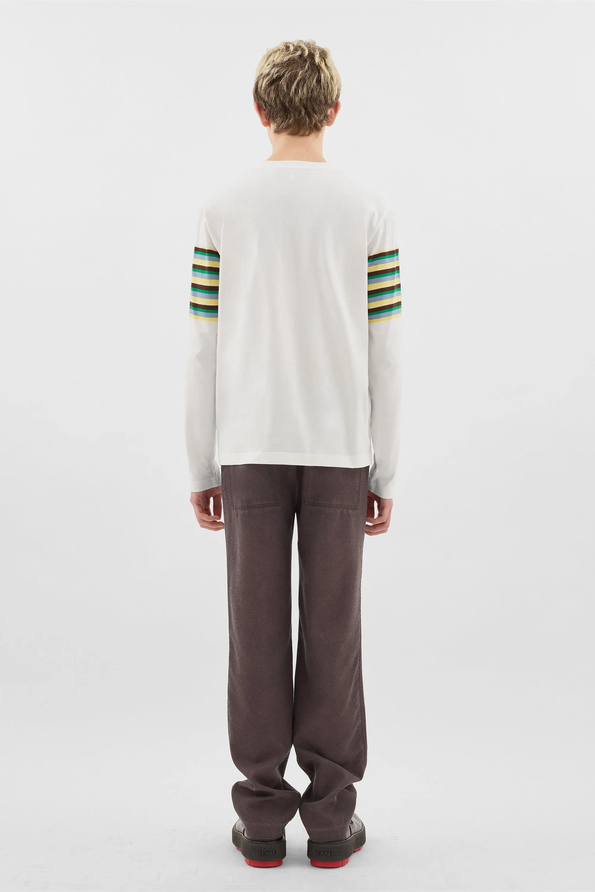 CLASSIC LONGSLEEVE / off white sold by Sunnei product image thumbnail 4