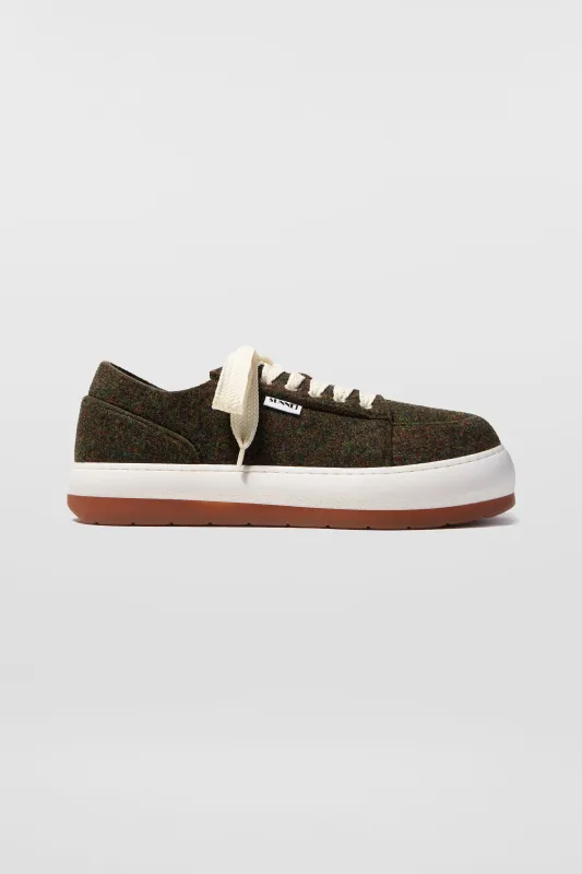 DREAMY FELTRO SHOES / green garden made by Sunnei