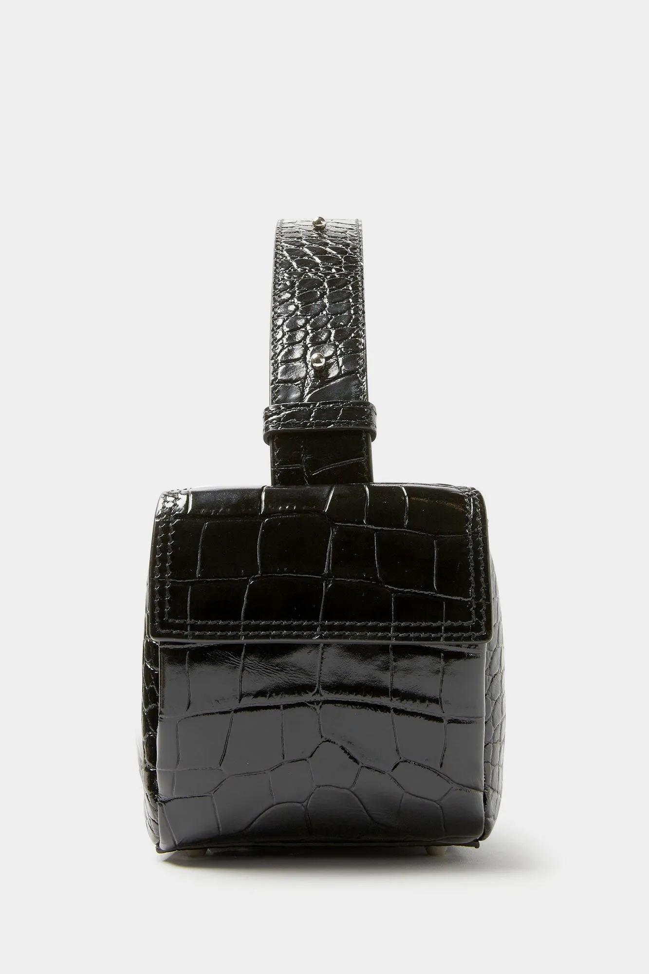 LABAULETTO BAG / black croco sold by Sunnei product image thumbnail 3