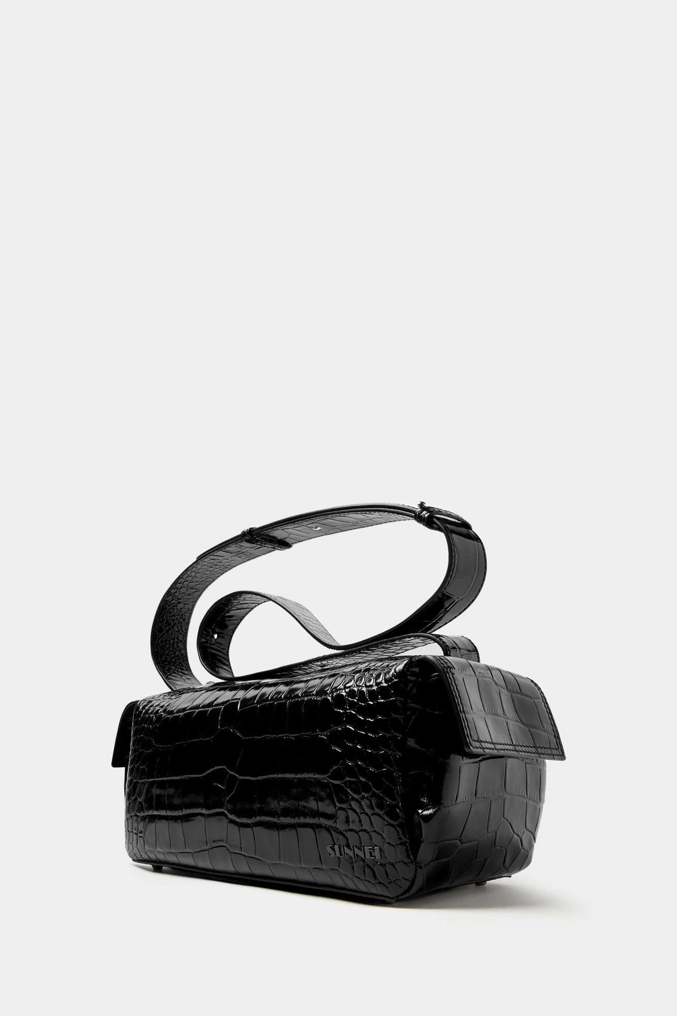 LABAULETTO BAG / black croco sold by Sunnei product image thumbnail 2