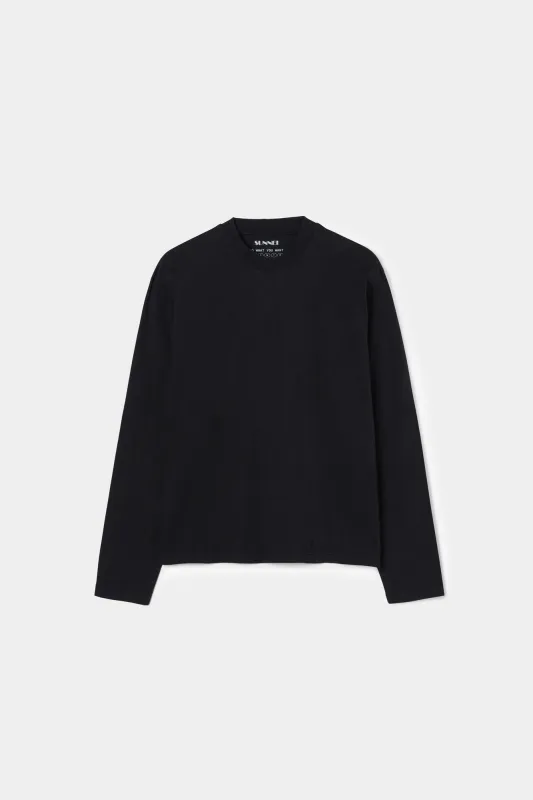 DWYW LONGSLEEVE T-SHIRT / black made by Sunnei