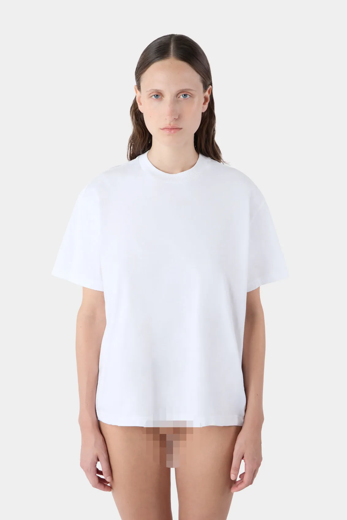 DWYW T-SHIRT / white sold by Sunnei product image thumbnail 4