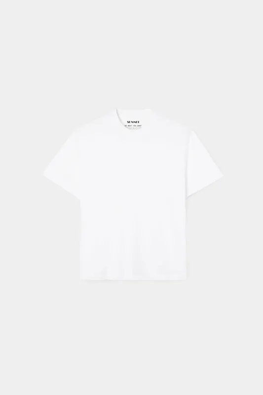 DWYW T-SHIRT / white made by Sunnei