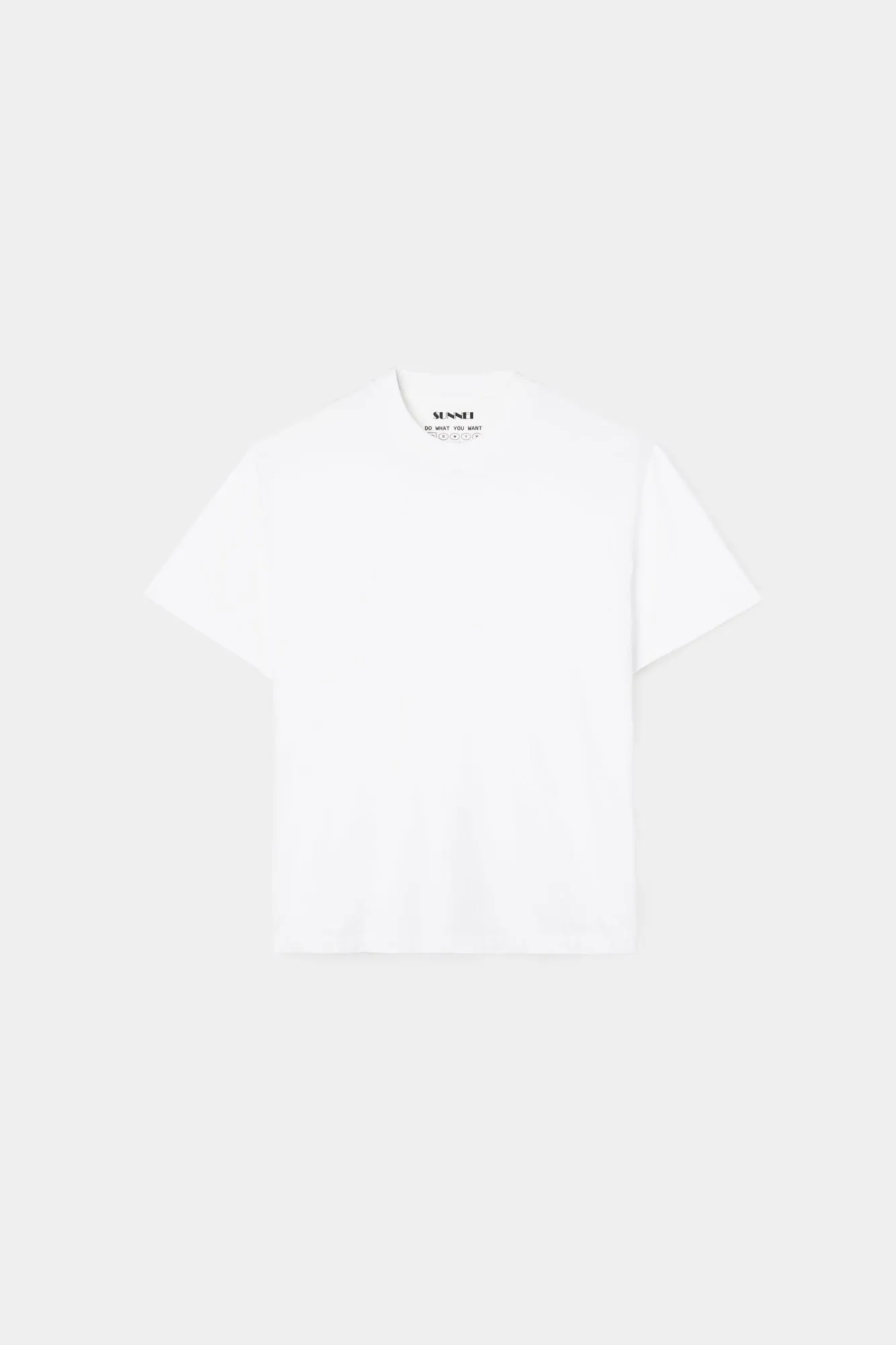 DWYW T-SHIRT / white sold by Sunnei