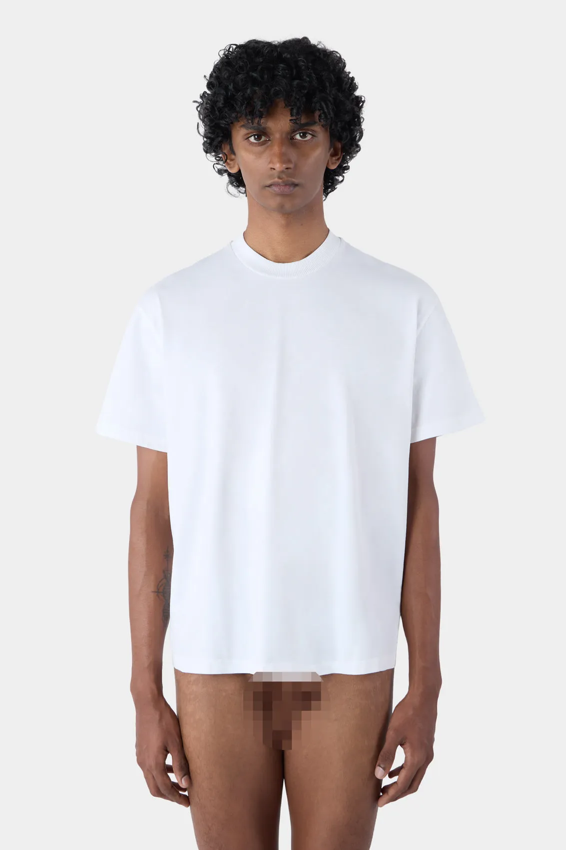 DWYW T-SHIRT / white sold by Sunnei product image thumbnail 3