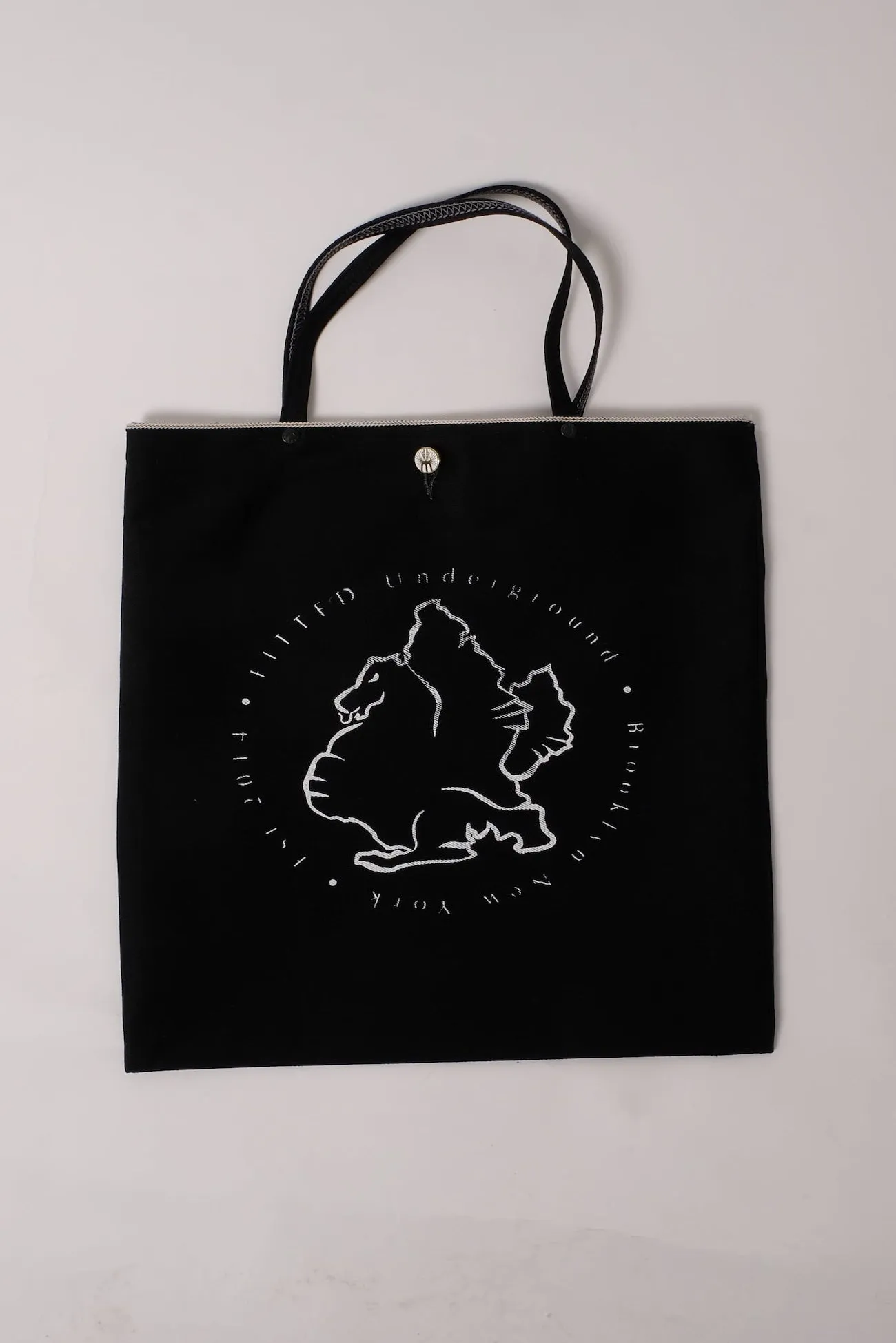 Selvedge Denim Tote - Dark Matter sold by Fitted Underground product image thumbnail 2