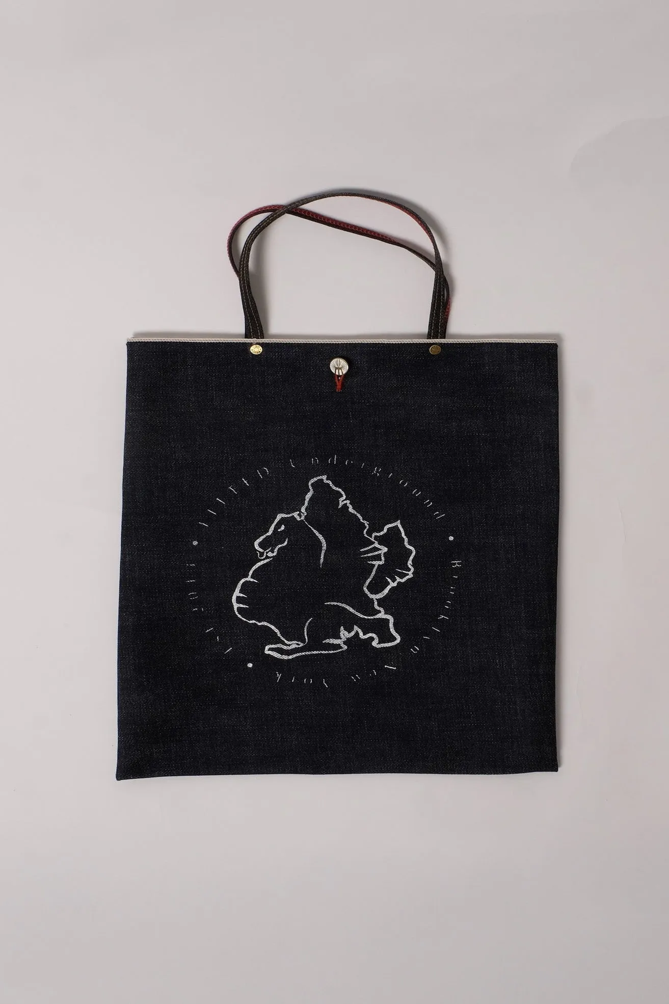 Selvedge Denim Tote - MPD sold by Fitted Underground product image thumbnail 2