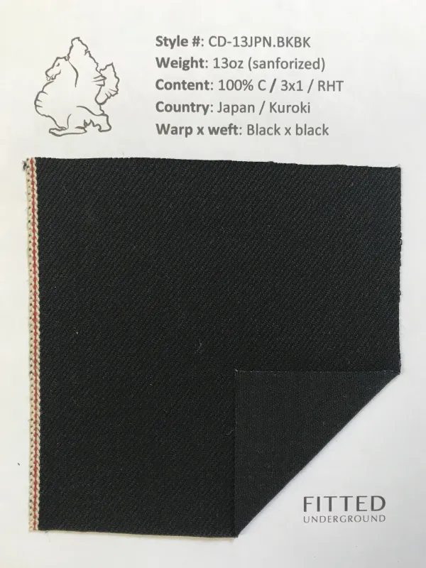 CD-13JPN.BKBK made by Fitted Underground