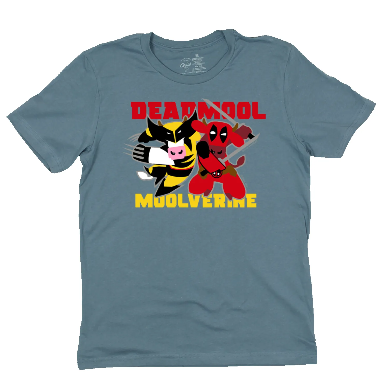 DeadMOOl and MOOlverine Adult T sold by Cows