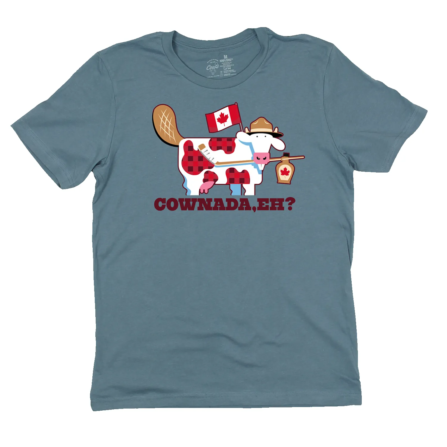 Adult T - COWnada, Eh sold by Cows product image thumbnail 2