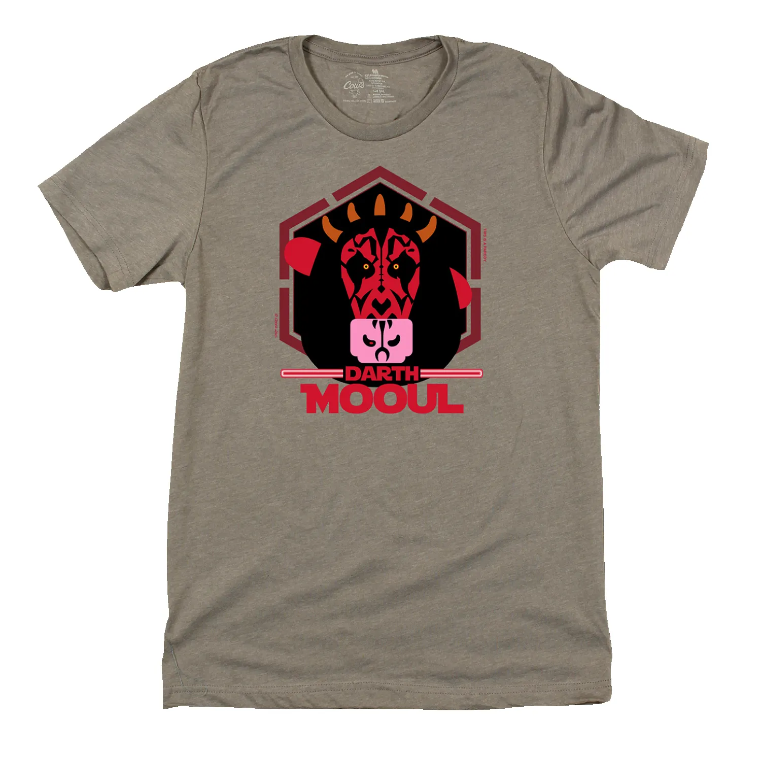 Darth MOOul Adult T sold by Cows
