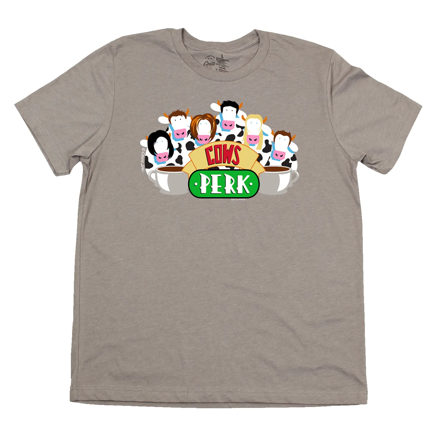 C-O-W-S PERK Adult T sold by Cows